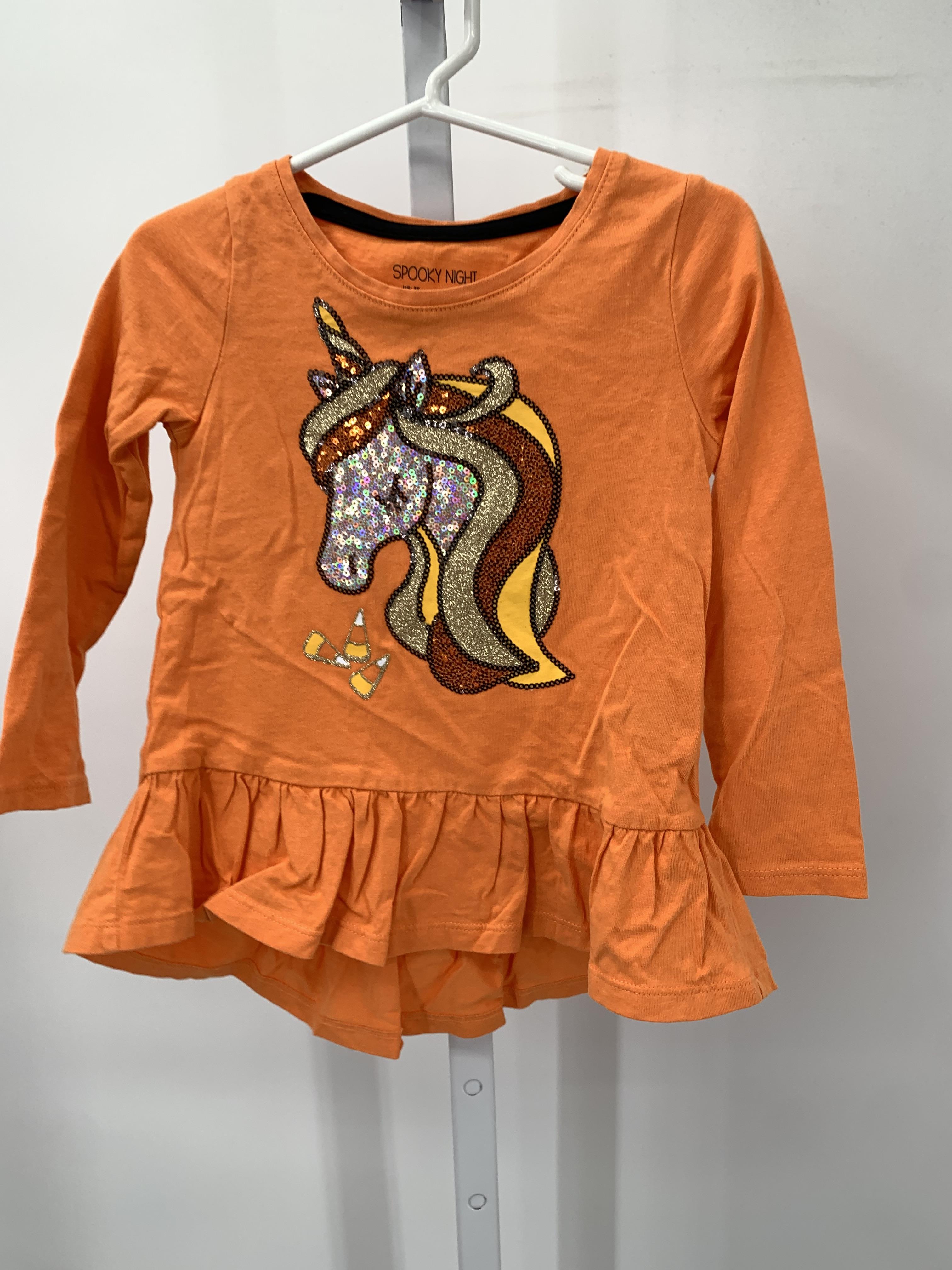 LONG SLV SHIRT SEQUINS UNICORN.