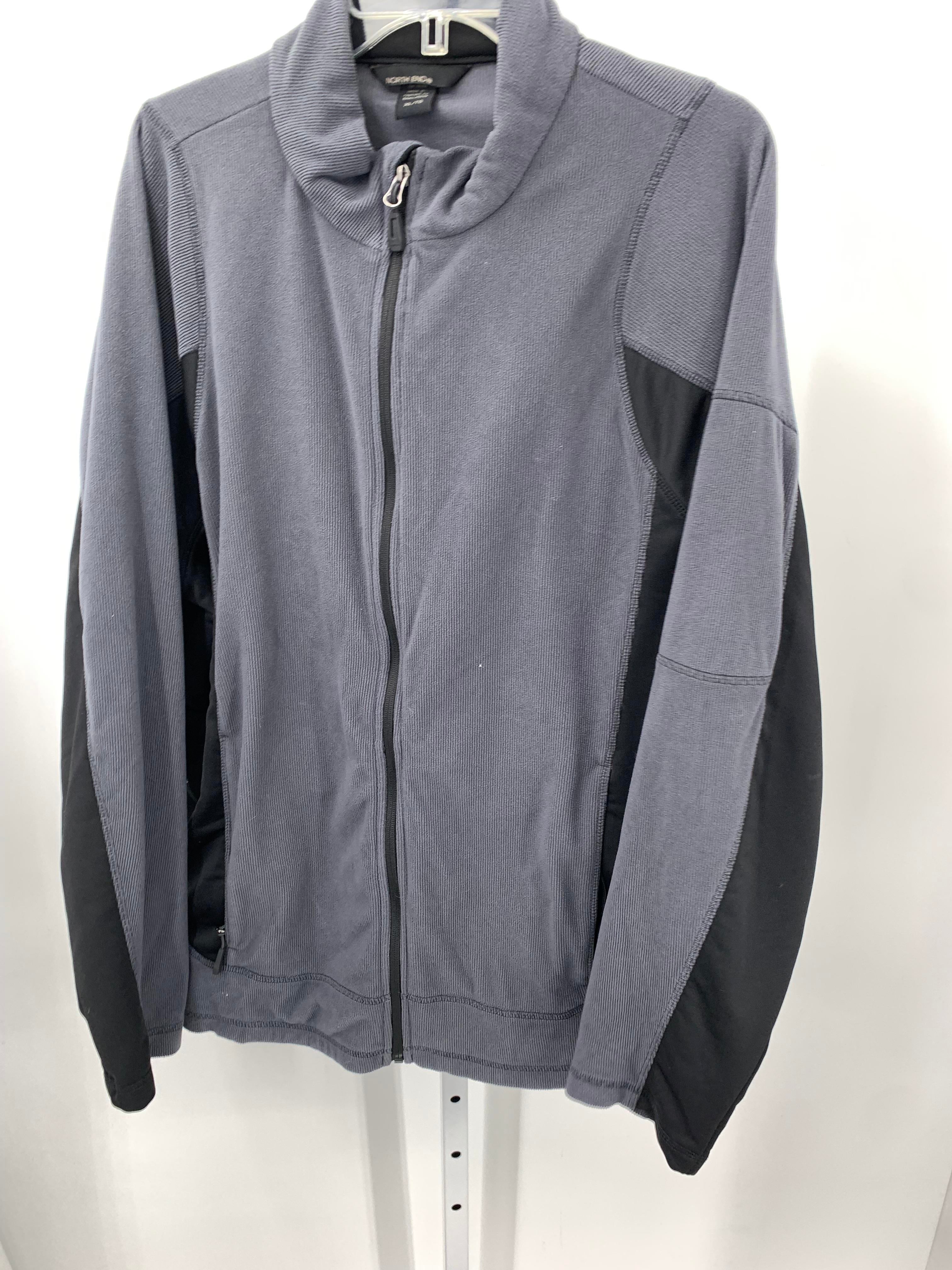 RIBBED ZIP UP