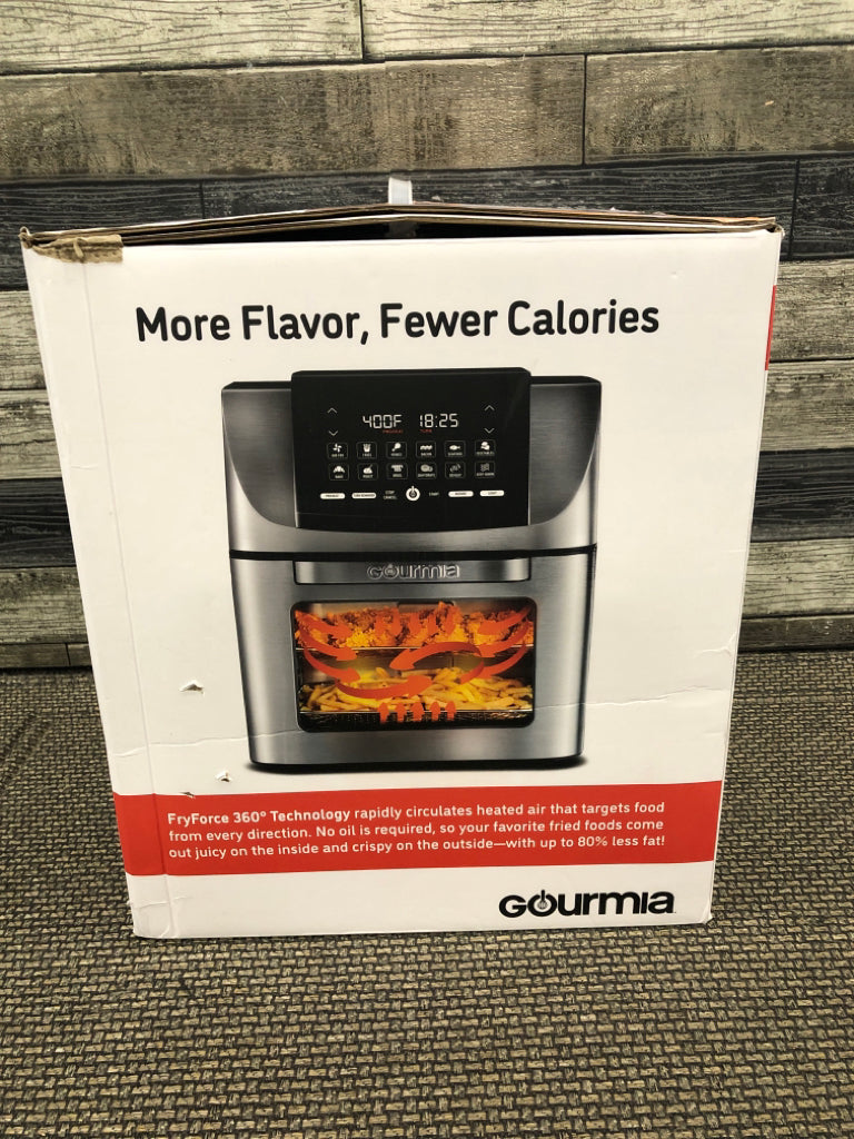 NIB GOURMIA AIR FRYER.