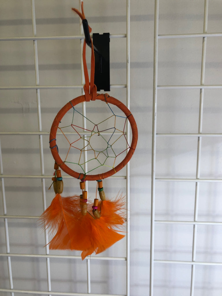 ORANGE DREAM CATCHER.