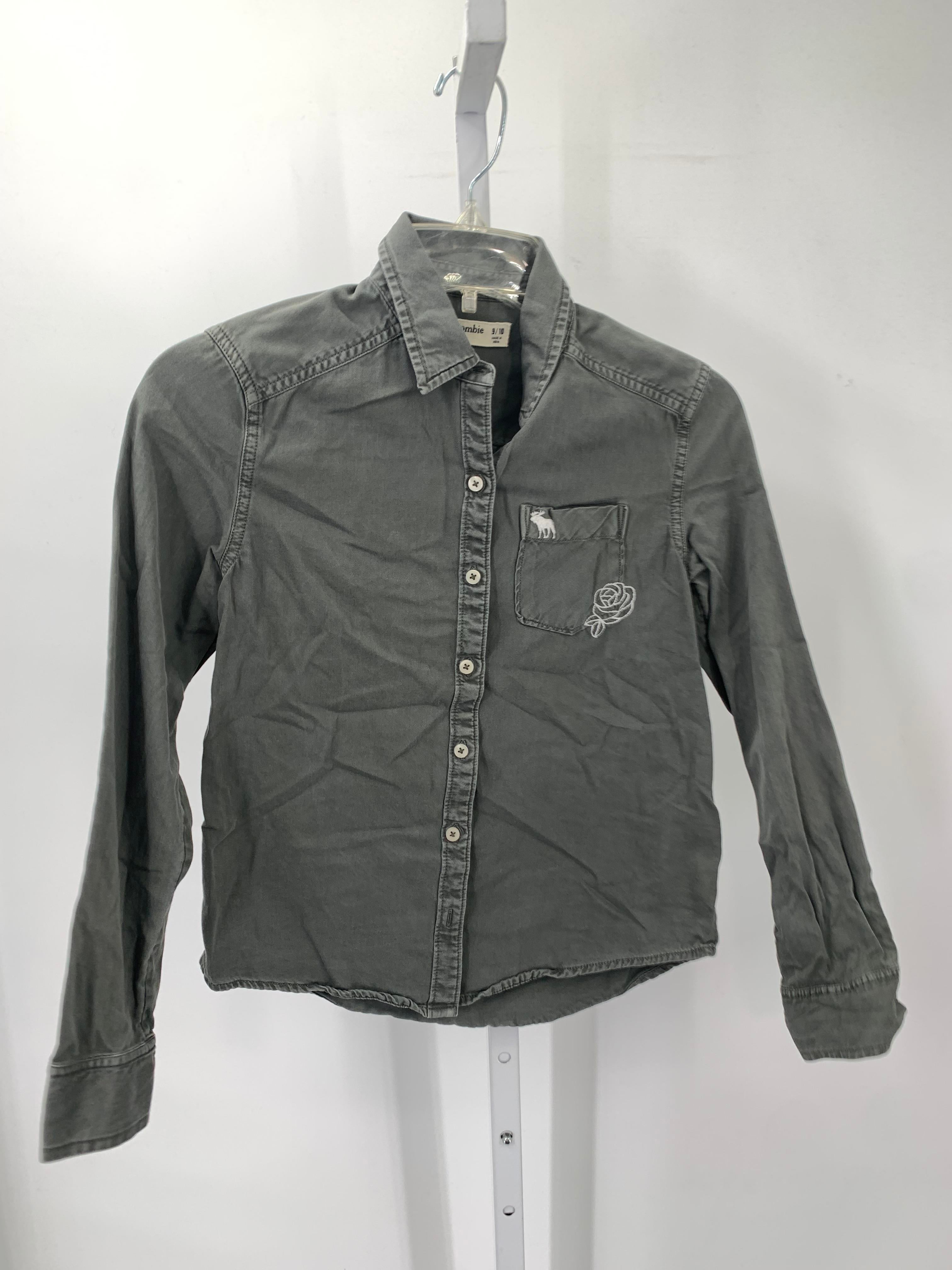 Abercrombie Kids Size 9/10 Girls Long Sleeve Shirt