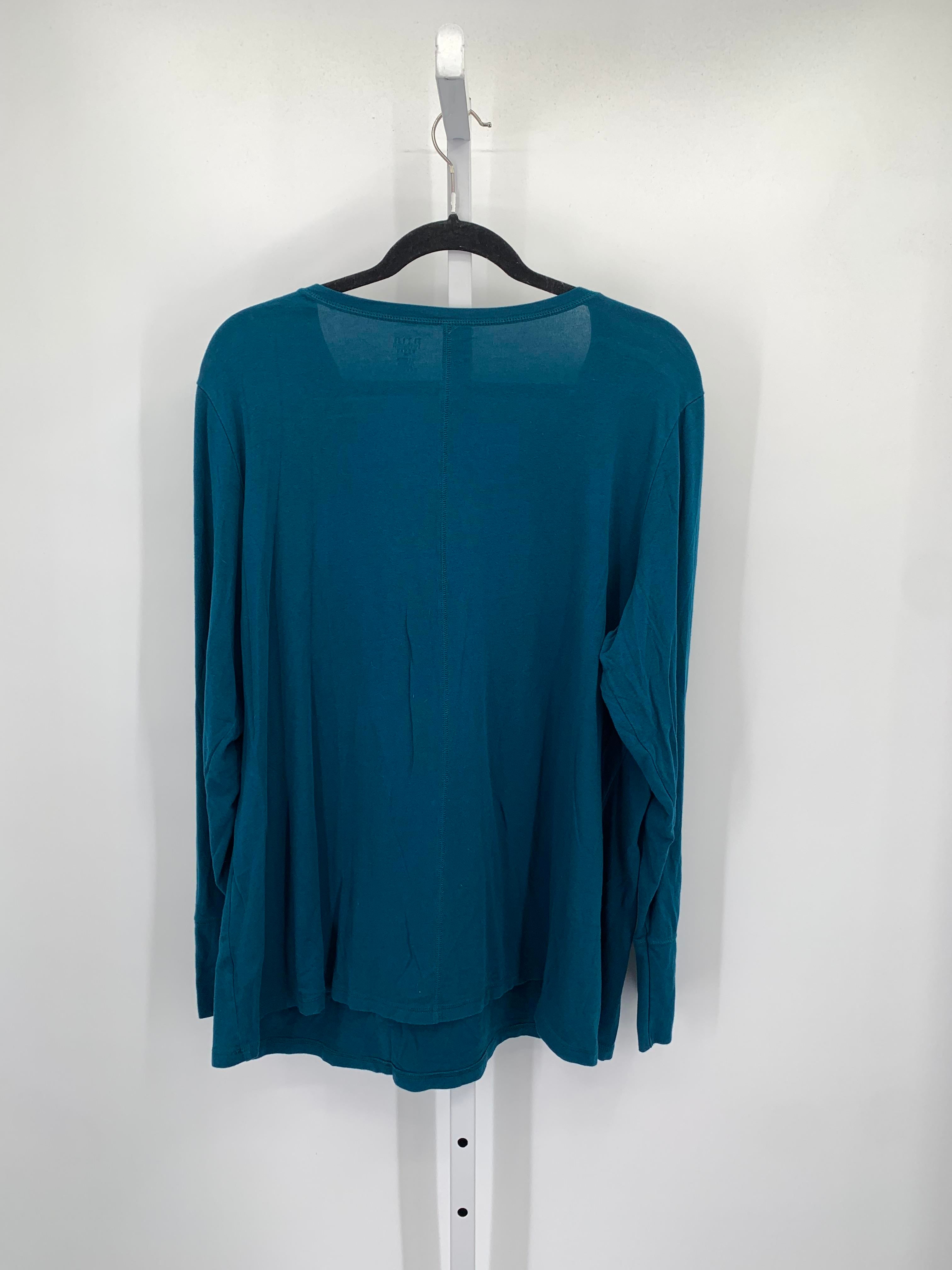 A.N.A. Size 2X Womens Long Sleeve Shirt