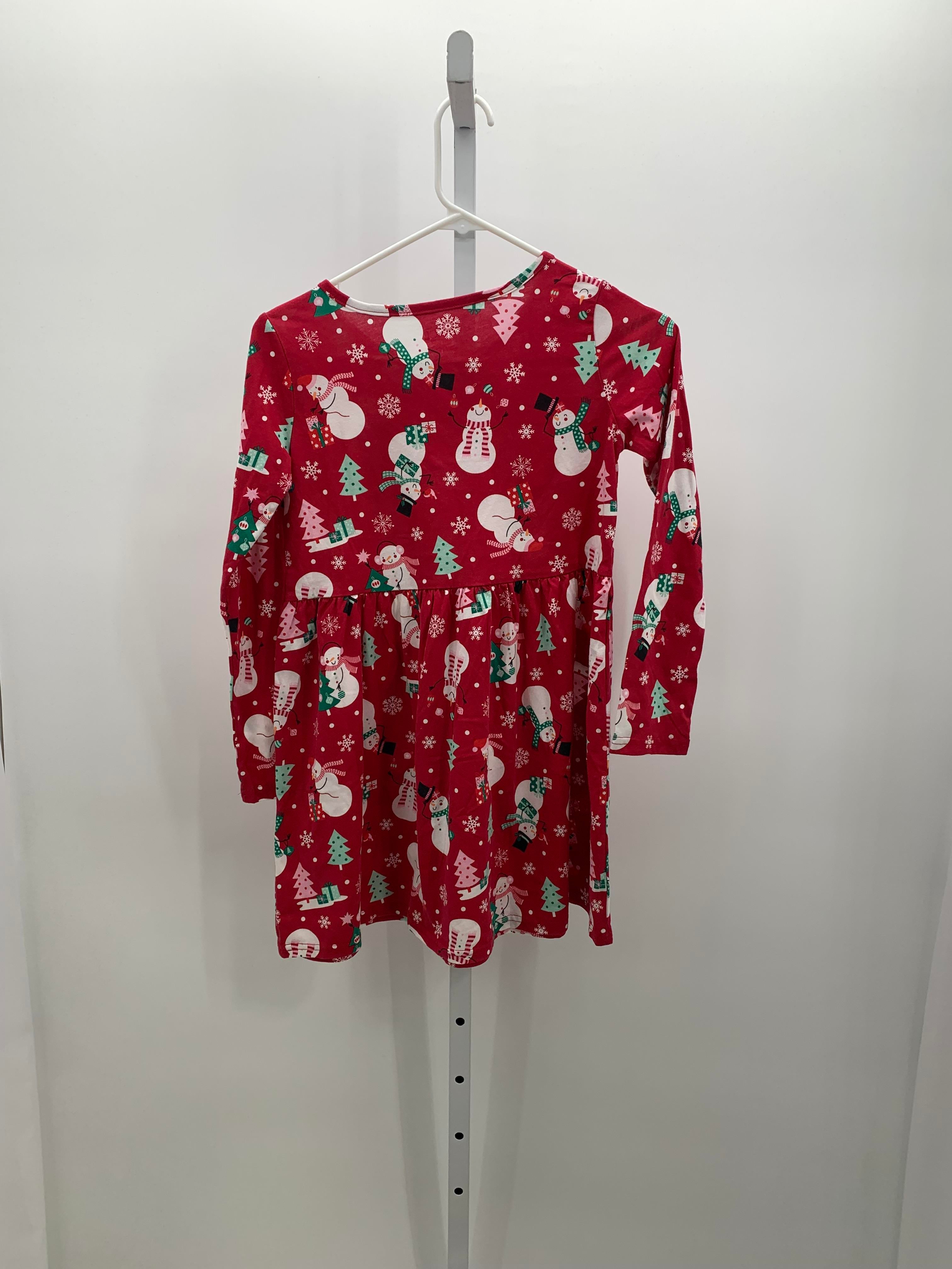 LONG SLV DRESS SNOW MEN PRESENTS