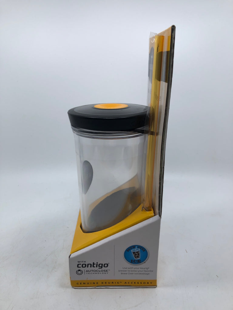 NIP KEURIG ICED BEVERAGE TUMBLER.