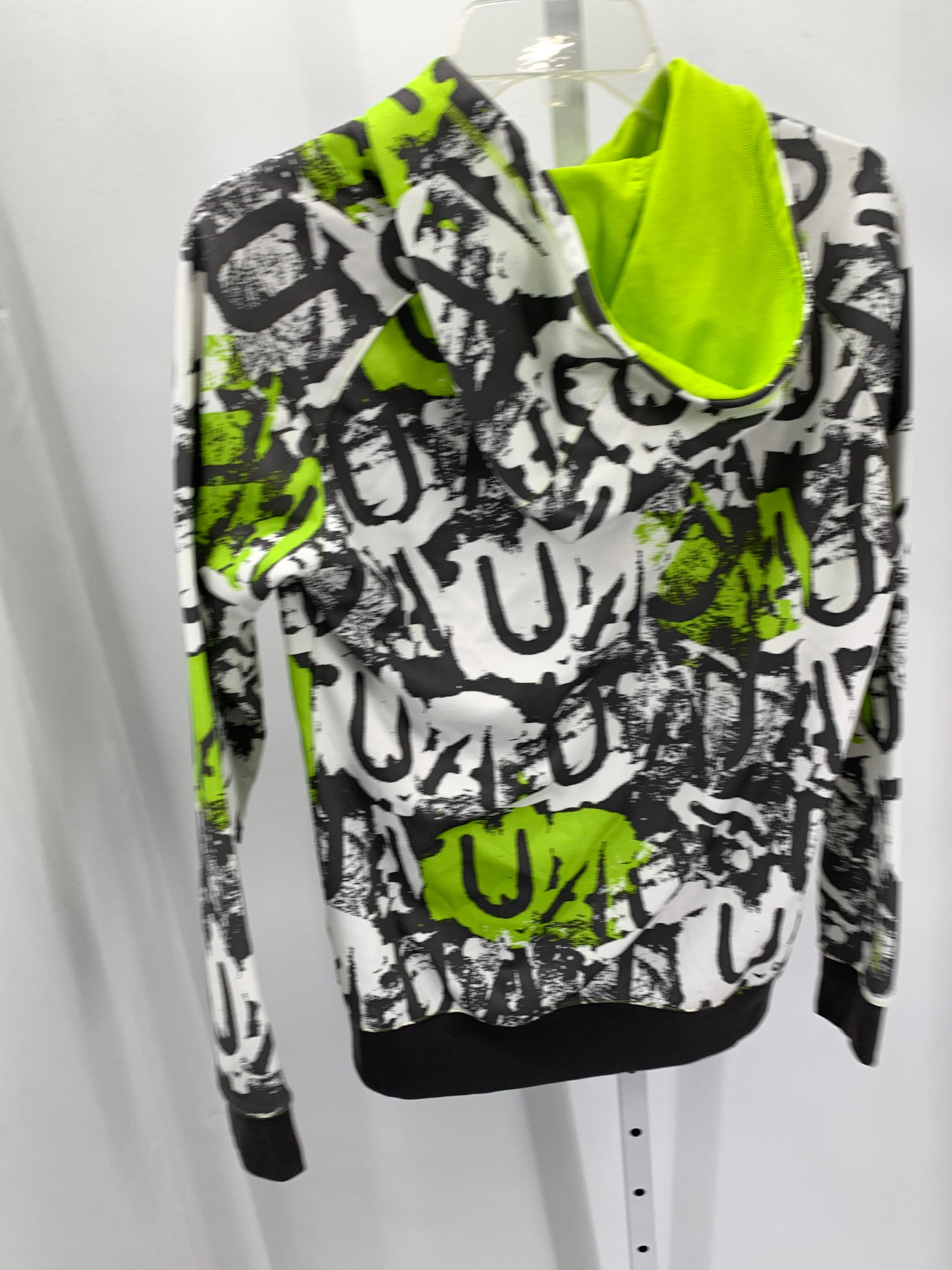GREY PRINT SWEAT JACKET