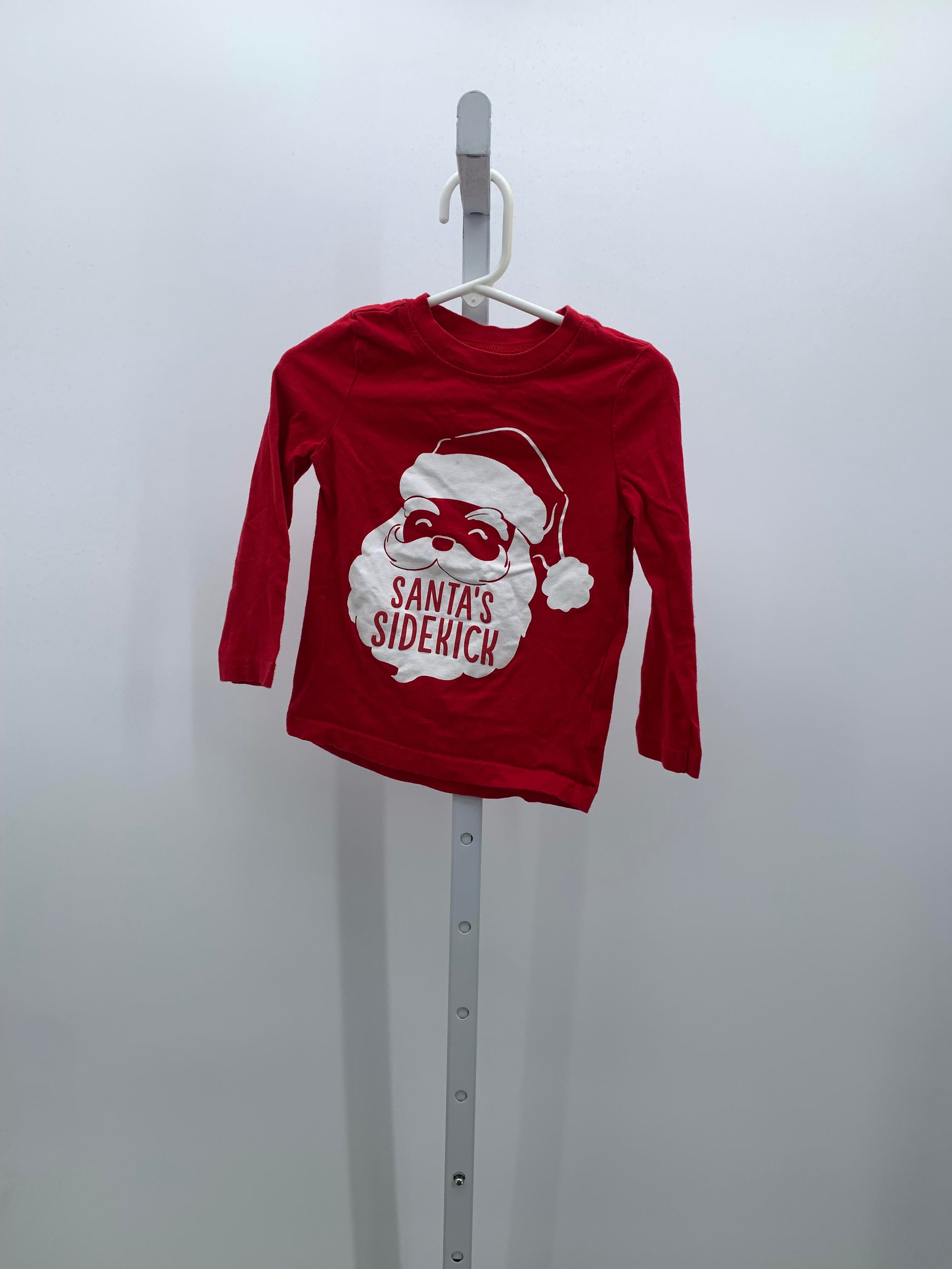 LONG SLV SHIRT SANTA'S SIDEKICK