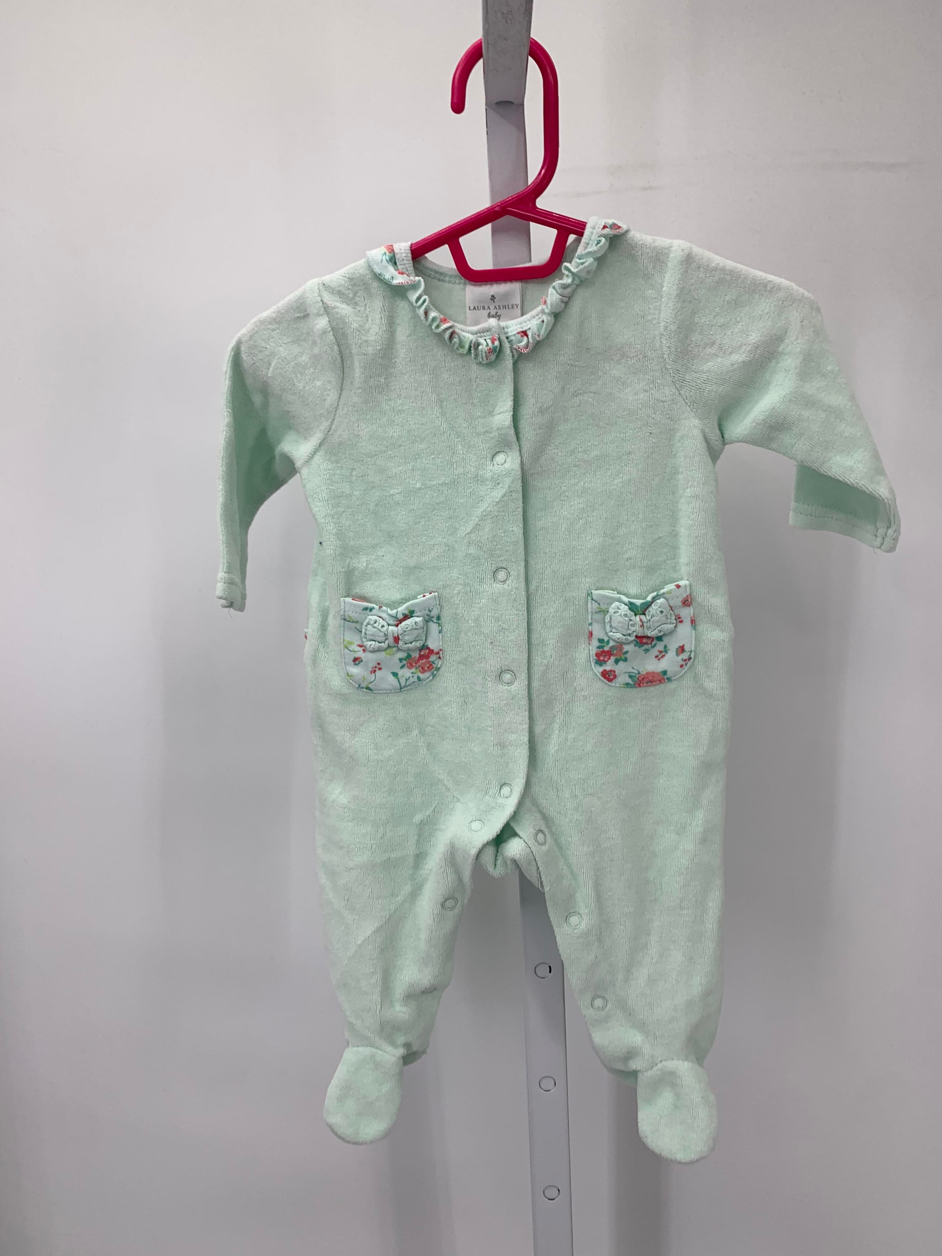 Laura Ashley Size 0-3 months Girls Long Slv. Romper