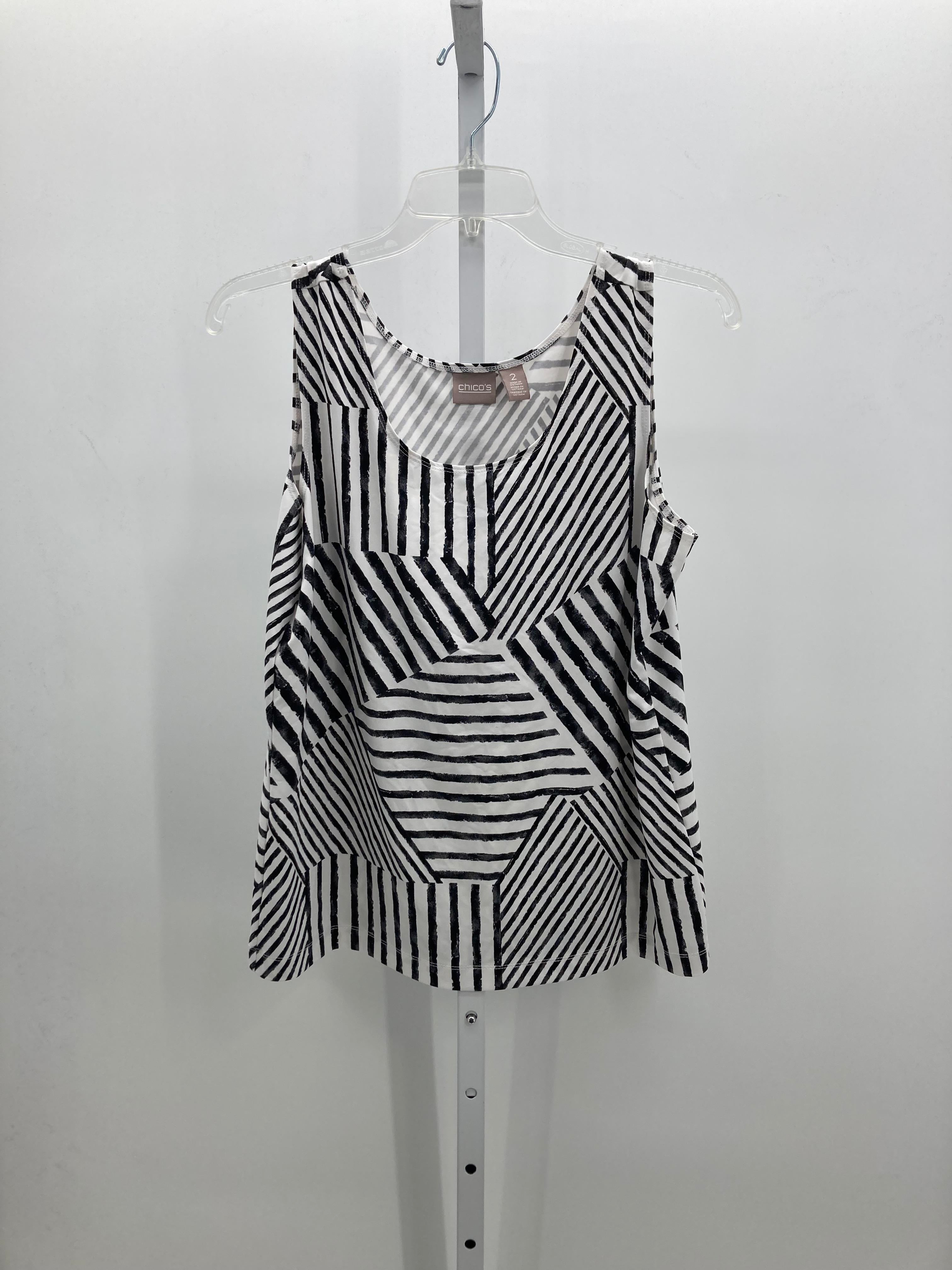 Chico's Size Medium Misses Sleeveless Shirt