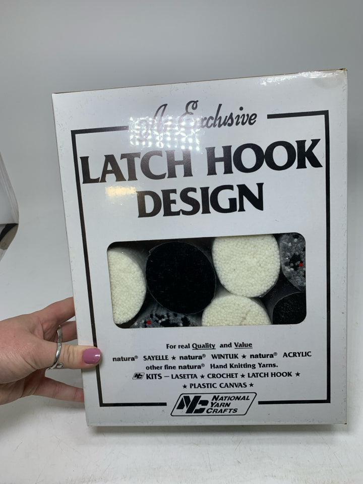 NIB LATCH HOOK KIT OLD ENGLISH SHEEP DOG.
