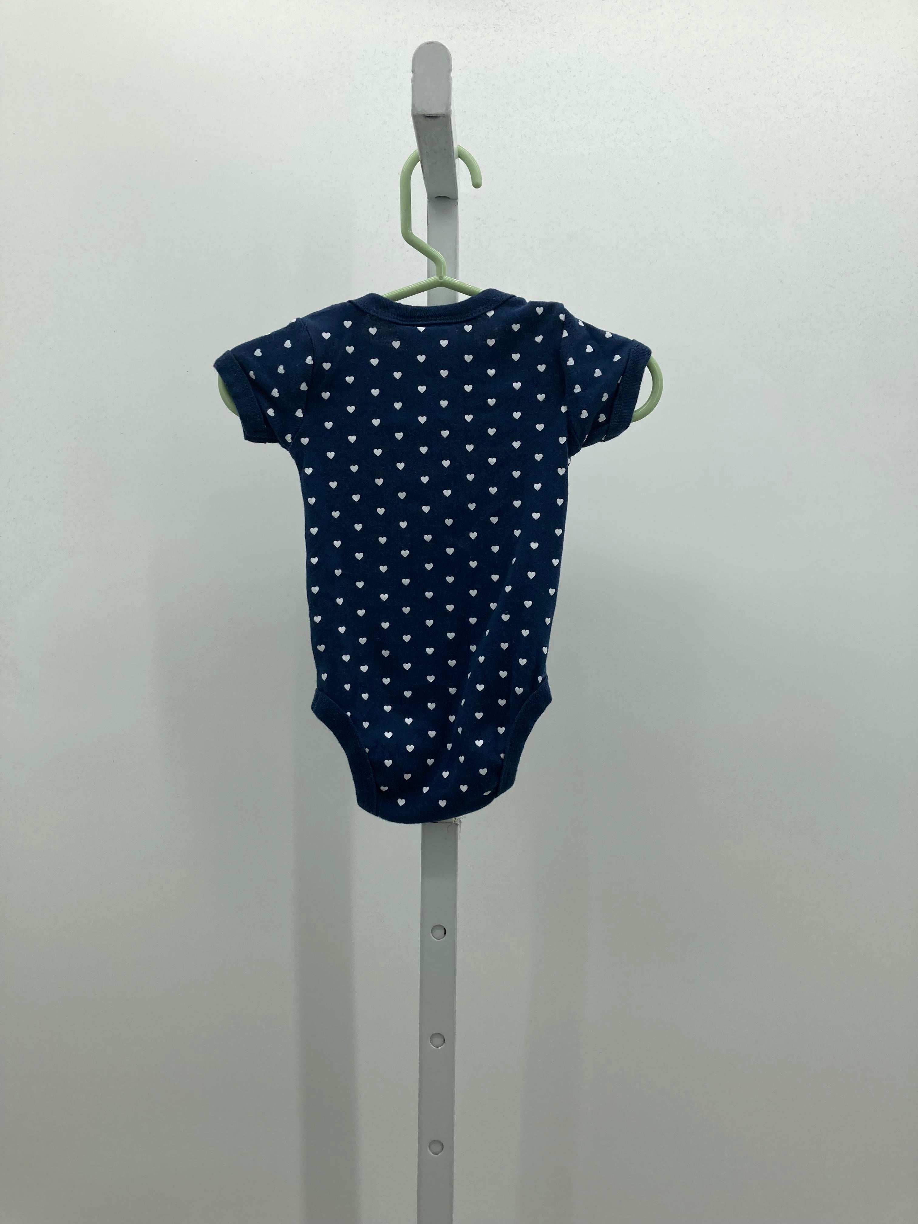 Size Newborn Girls Short Sleeve Shirt