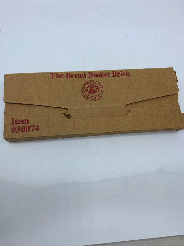 NIB BREAD BASKET BRICK.