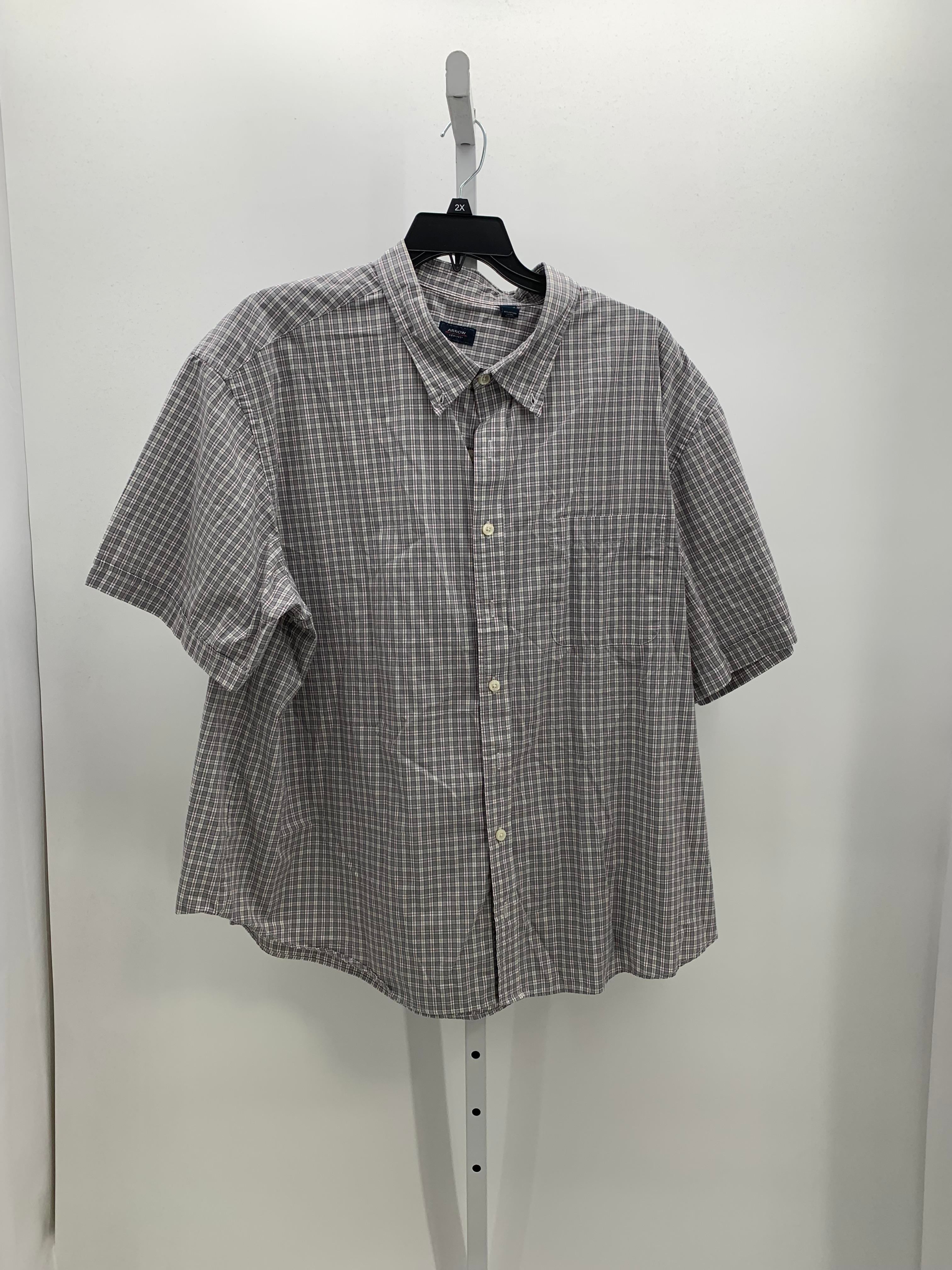 PLAID BTN DOWN