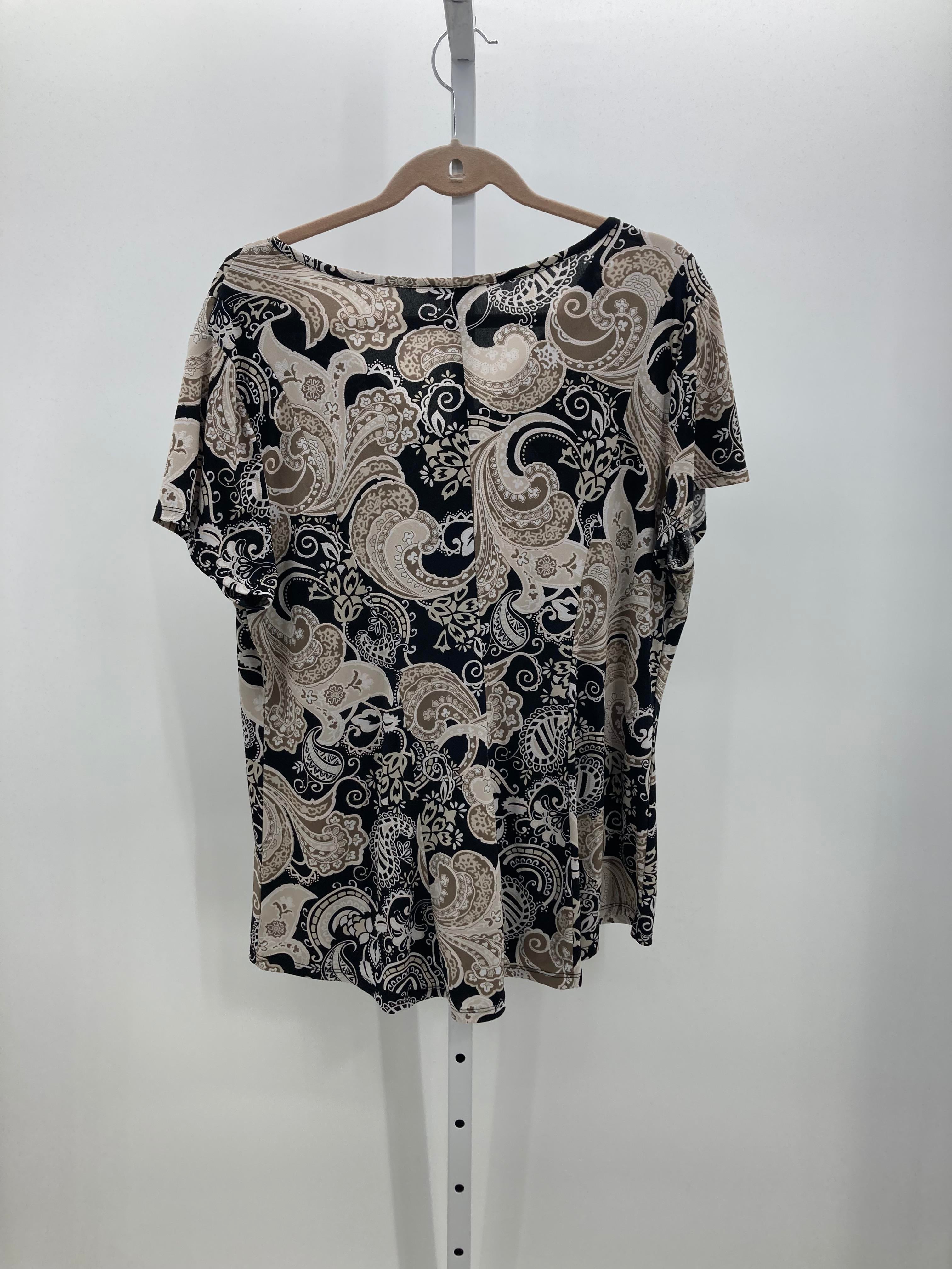 Size 2X Womens Short Sleeve Shirt