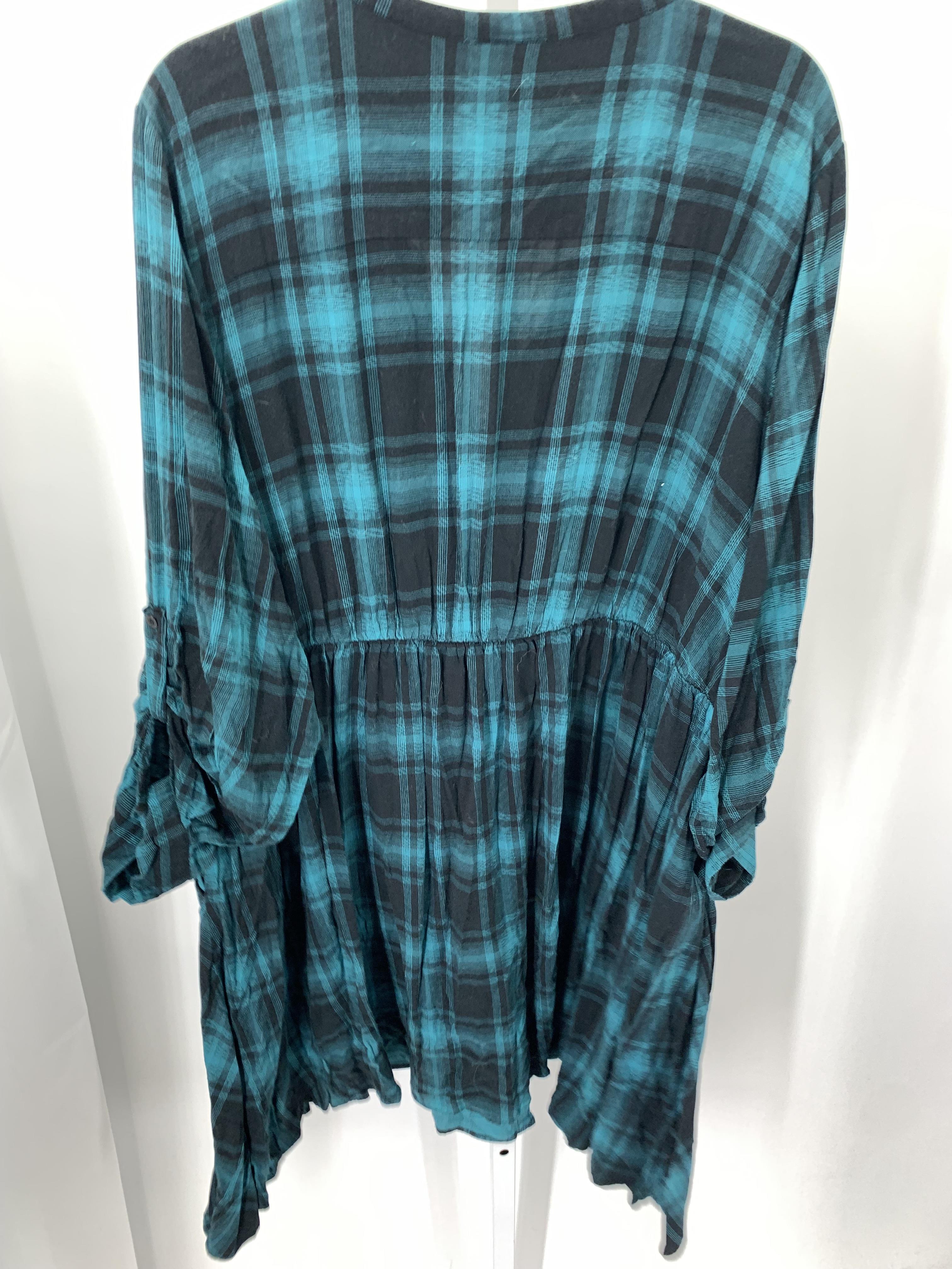 Torrid Size 4X Womens Long Sleeve Dress