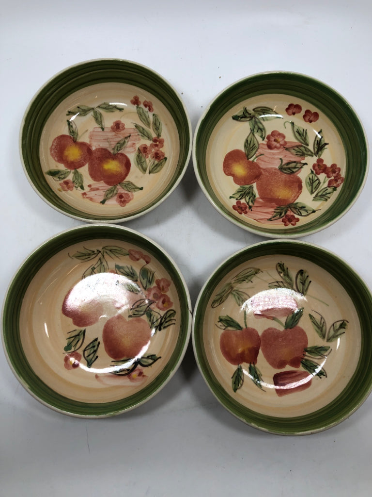 13PC APPLE PAINTED SET- SVC 4+.