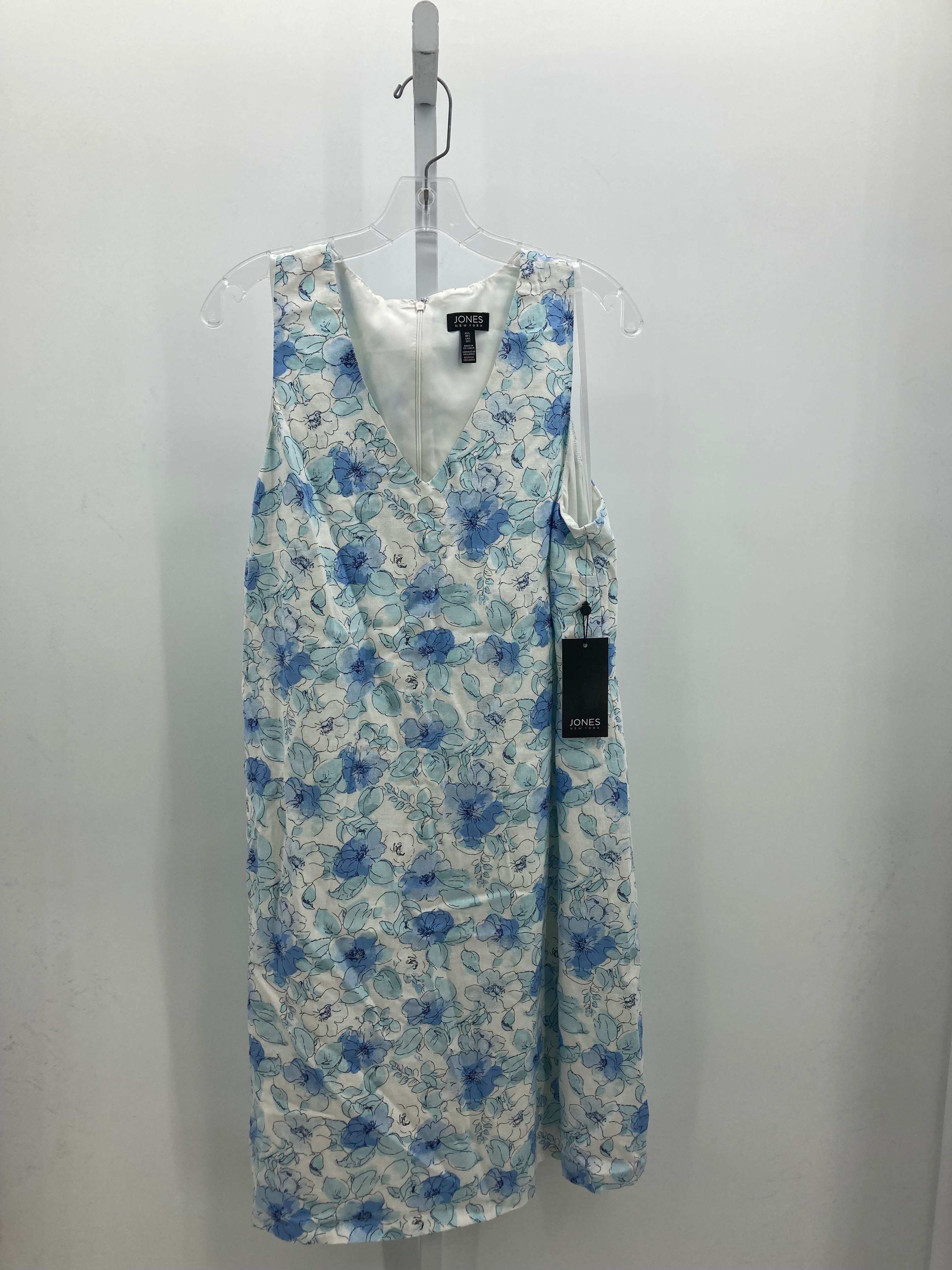 Jones New York Size Large Misses Sleeveless Dress