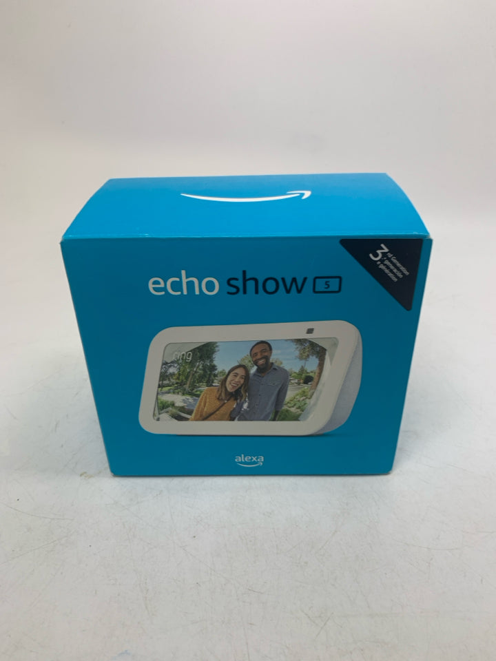 NIB AMAZON ECHO SHOW 5 (3RD GEN) ALEXA SMART DISPLAY.