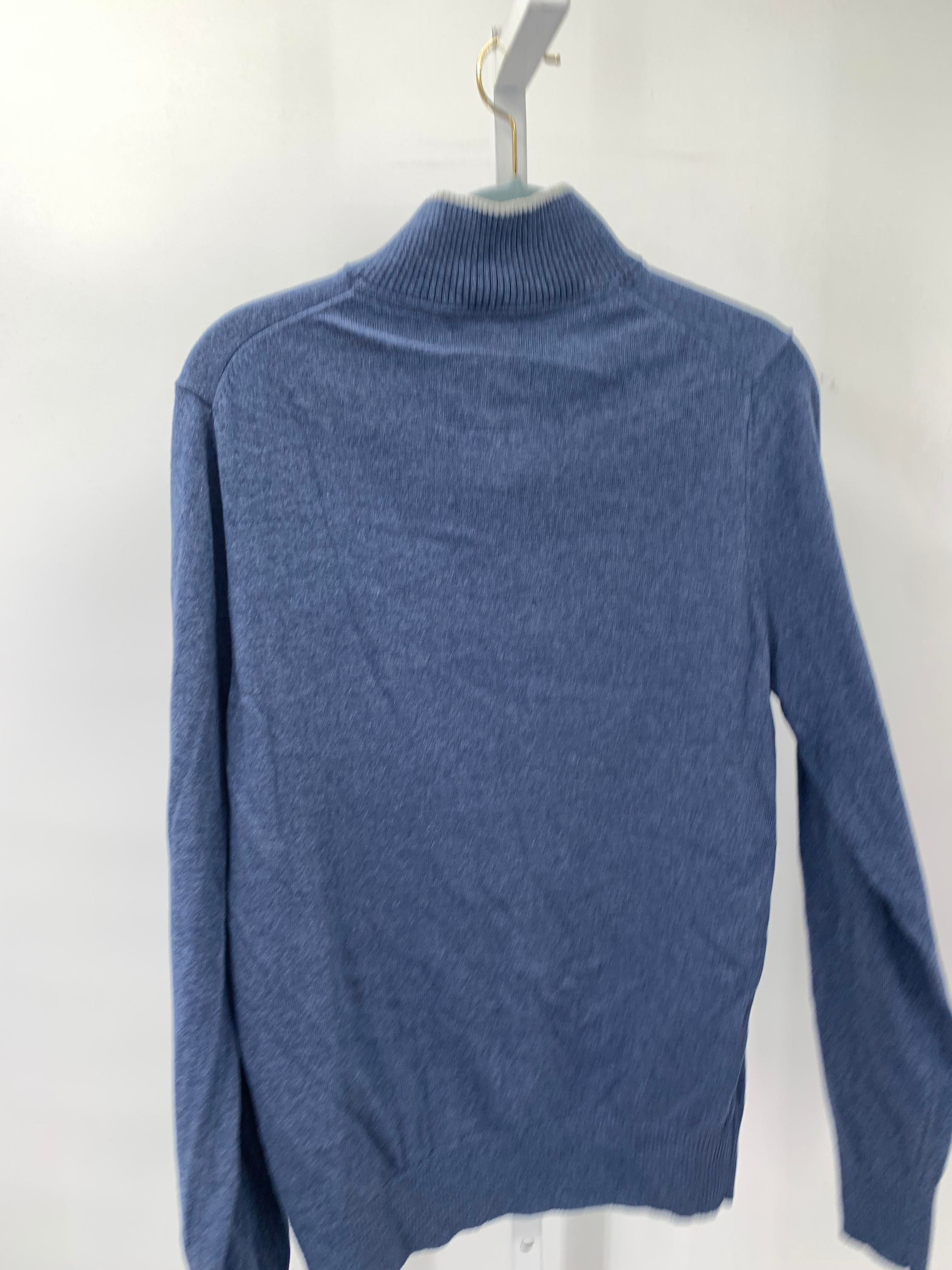 PARTIAL ZIP RIBBED