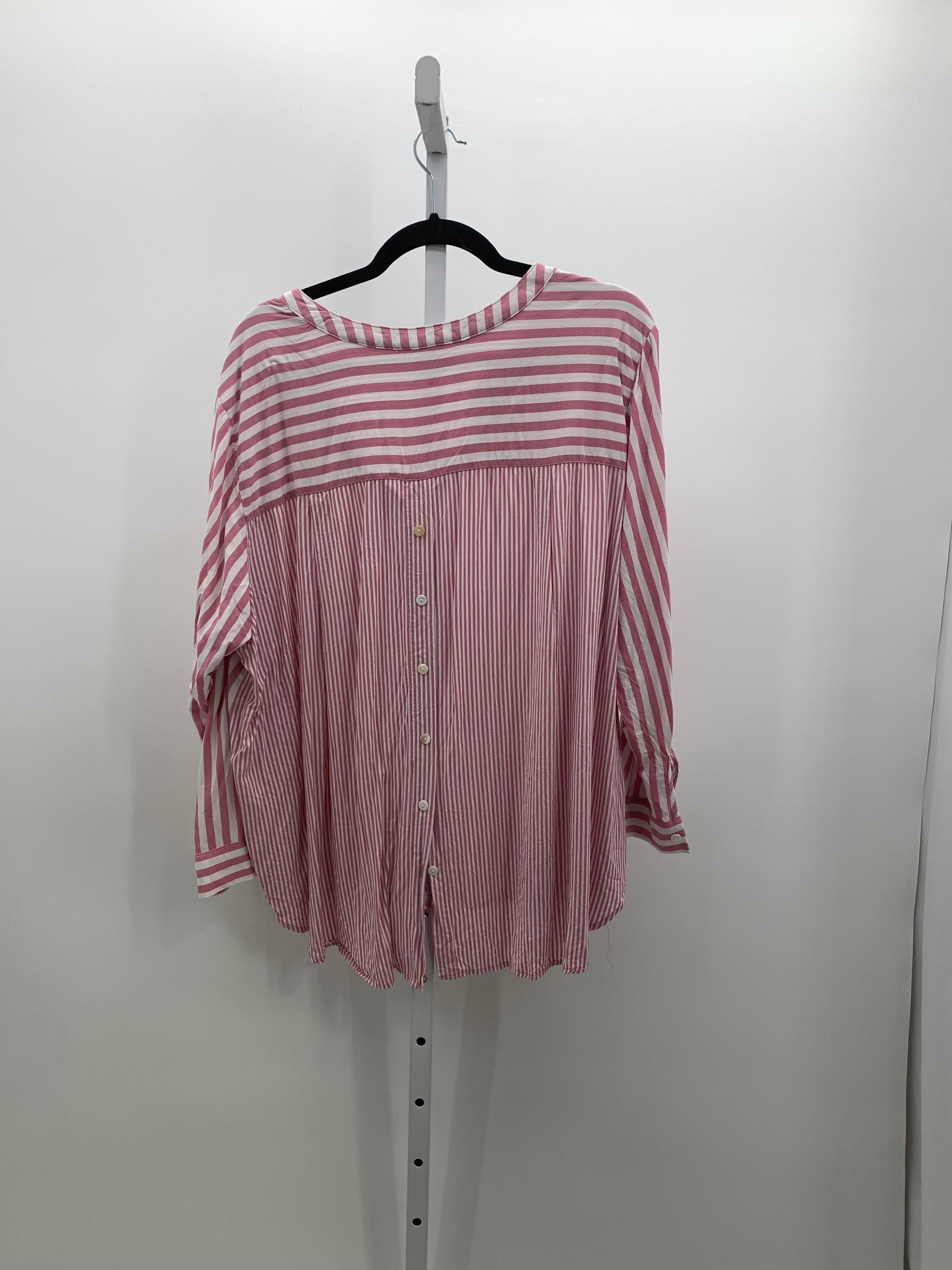 Jane + Delancey Size 2X Womens Long Sleeve Shirt