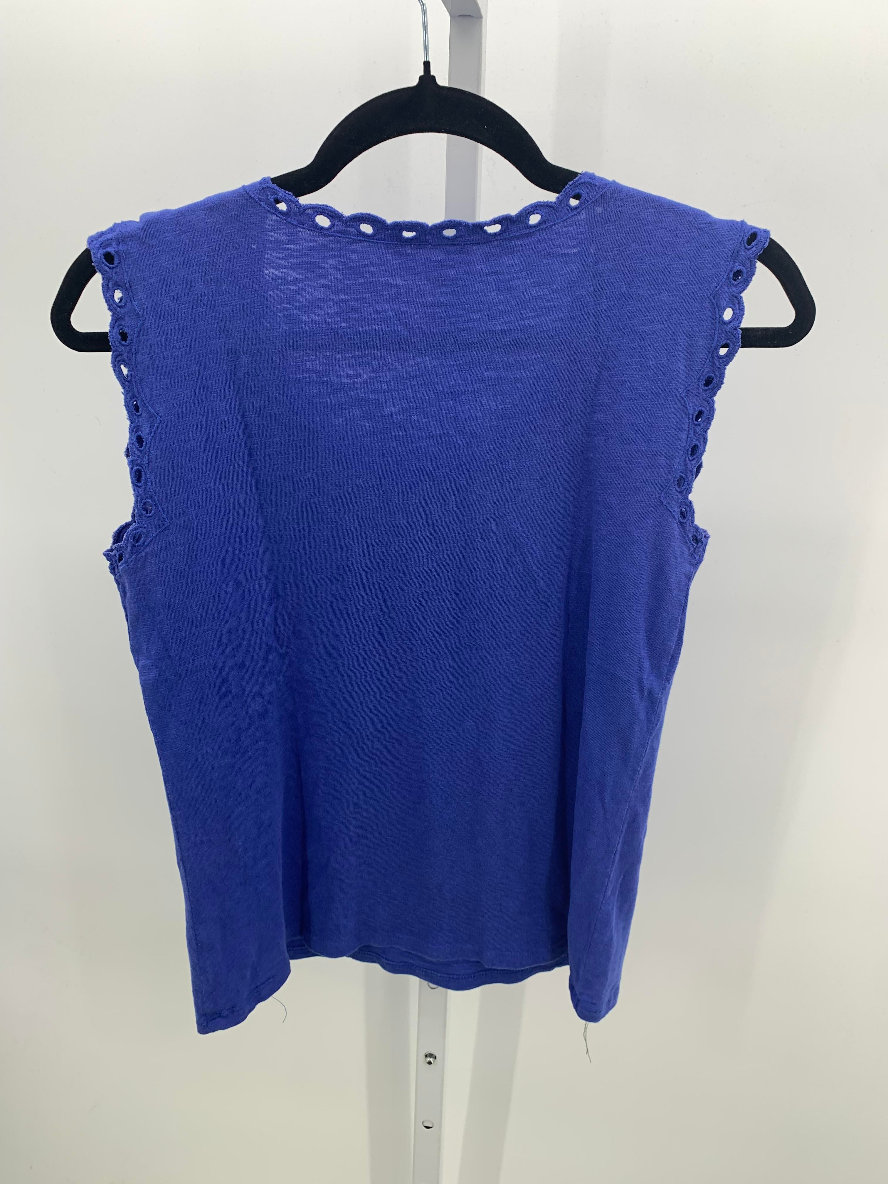 Talbots Size Small Petite Petite Sleeveless Shirt