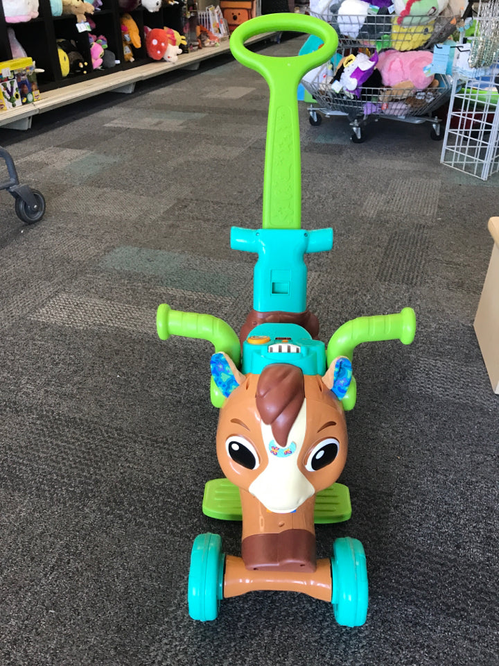 VTech Kids Toddlers Pony Push Walker Ride On Toys for Ages 1-3