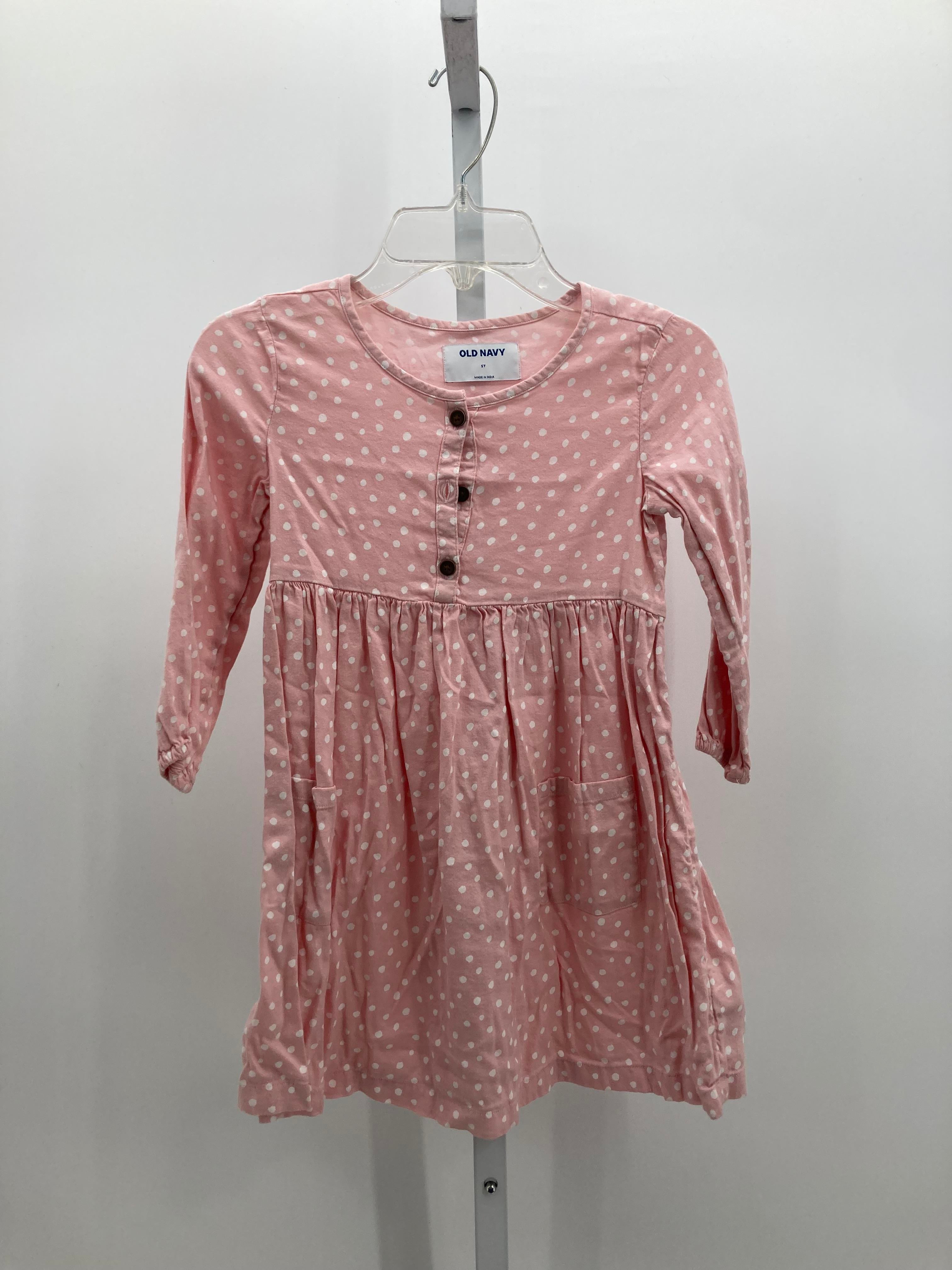 Old Navy Size 5T Girls Long Sleeve Dress