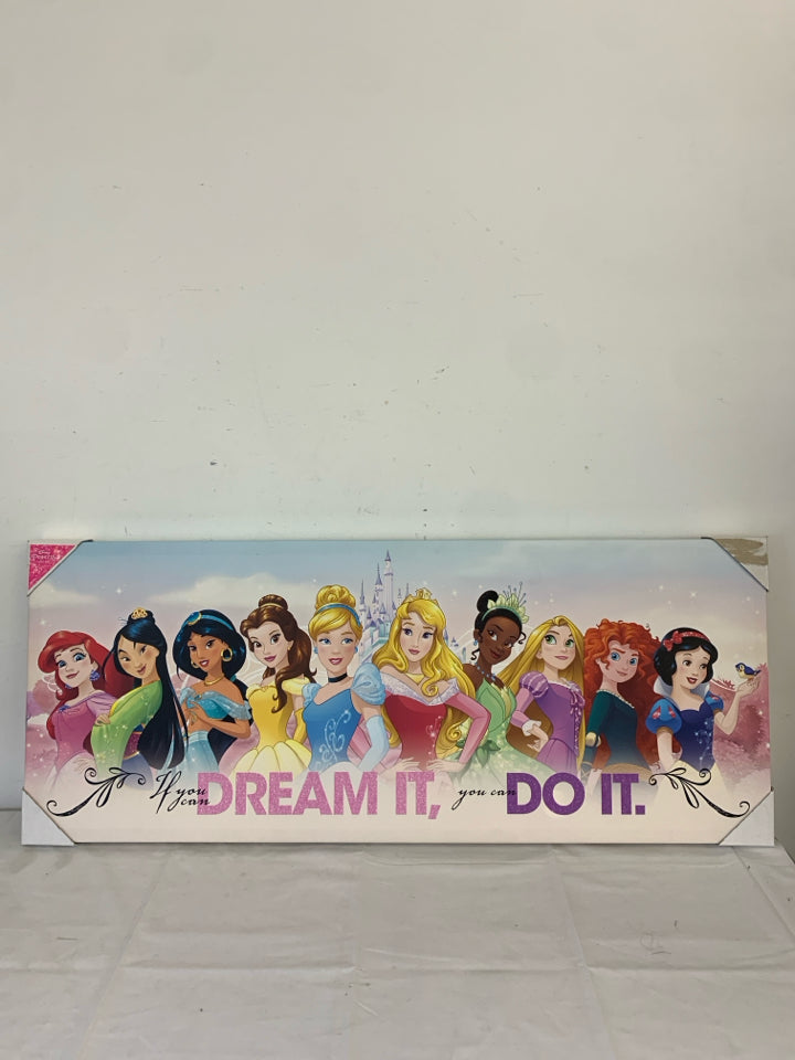 10 DISNEY PRINCESSES CANVAS.