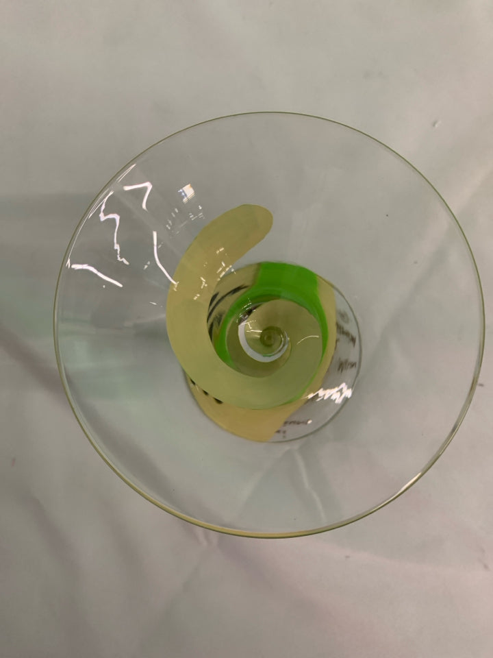 APPLE LOLITA MARTINI GLASS.