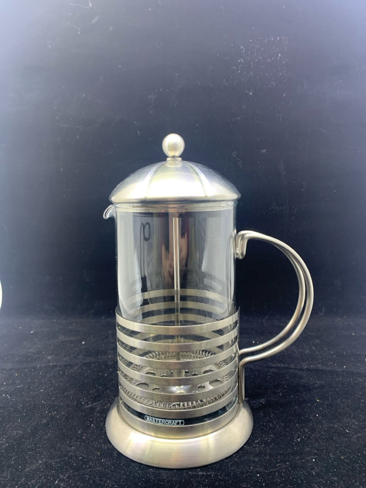 SILVE FRENCH PRESS.