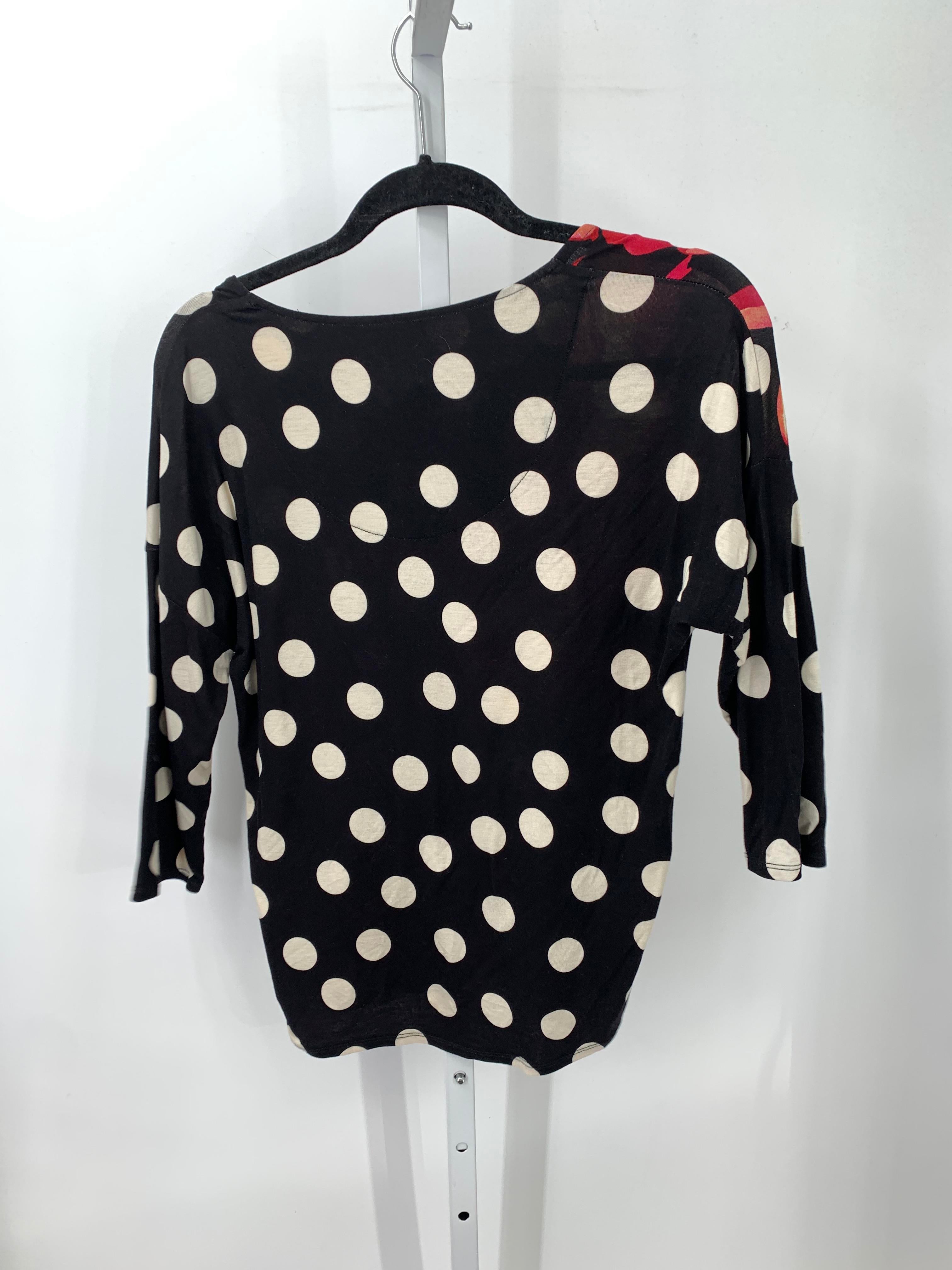 Chico's Size X Small Misses 3/4 Sleeve Shirt