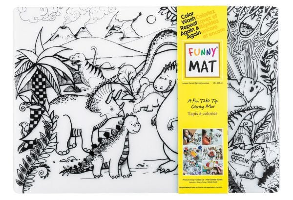 Funny Mat Placemat - Jurassic