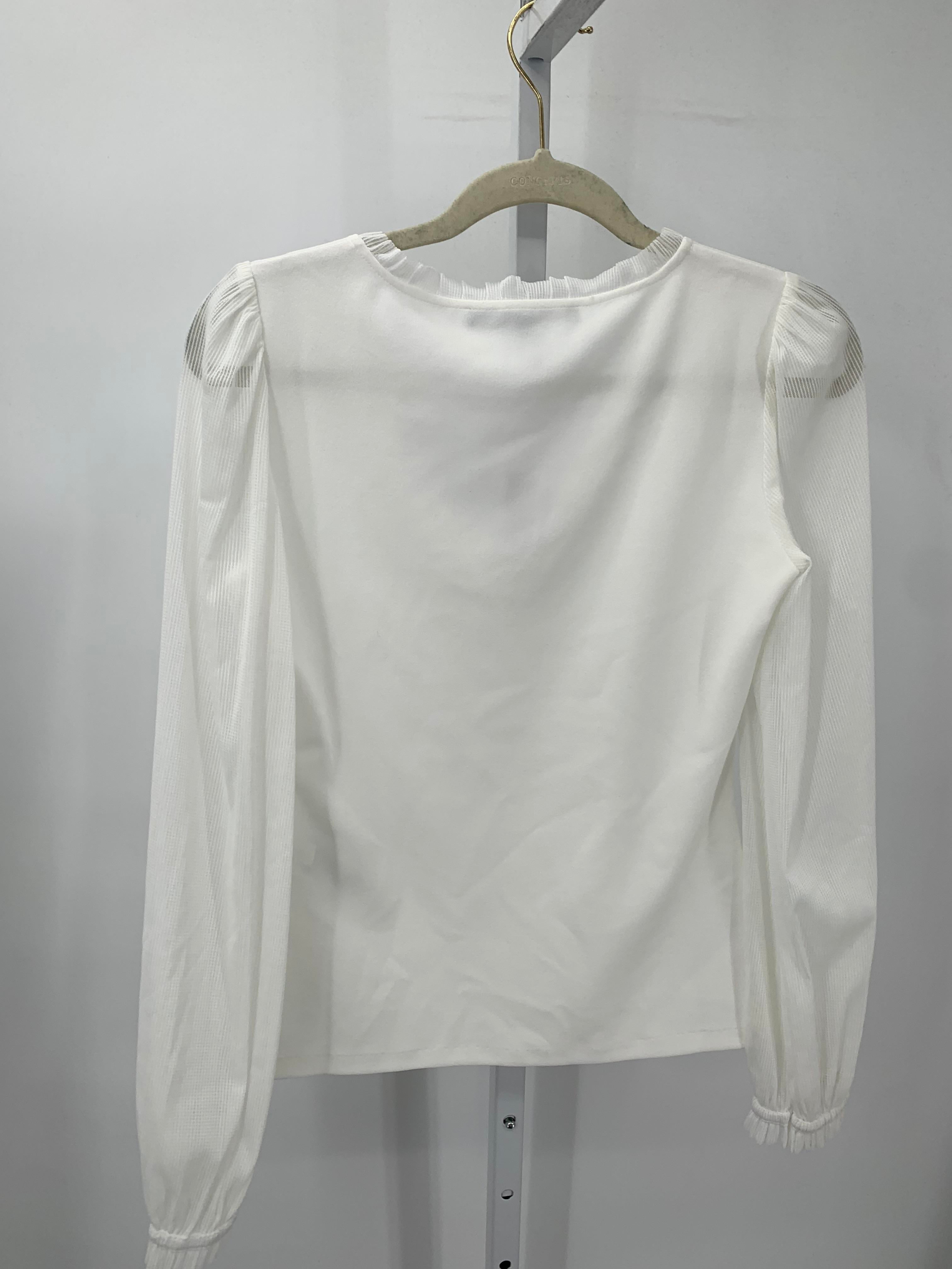 White House Black Size X Small Misses Long Sleeve Shirt