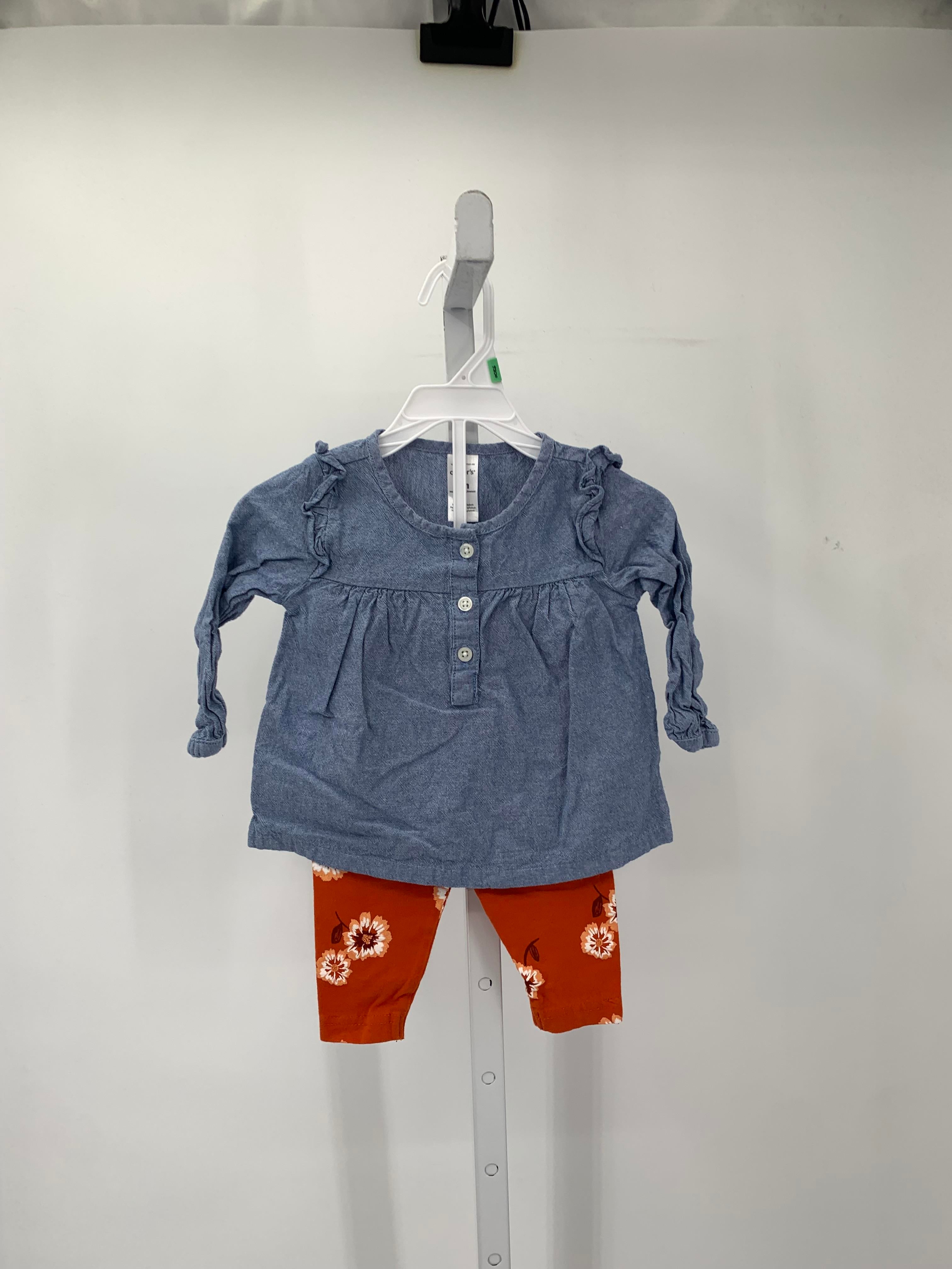 Carters Size 9 Months Girls 2 Pieces