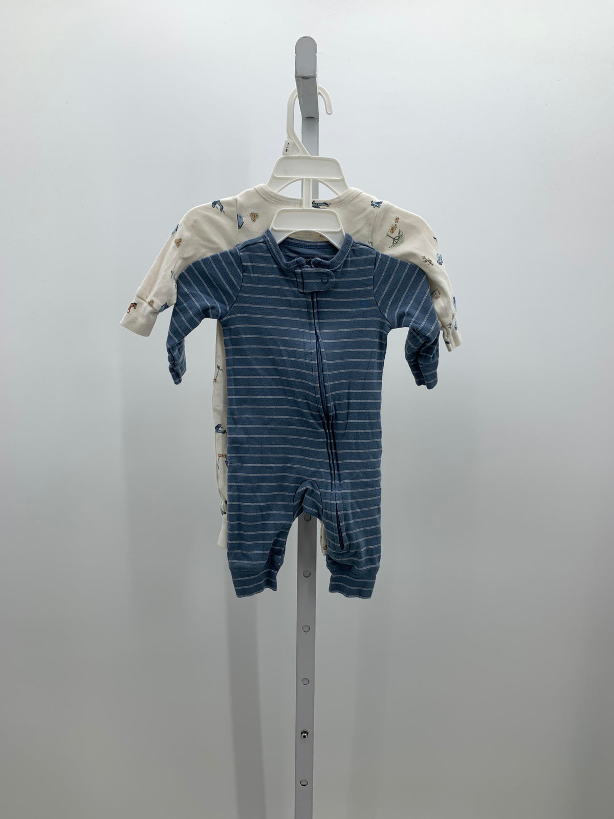 TWO LONG SLV ROMPERS