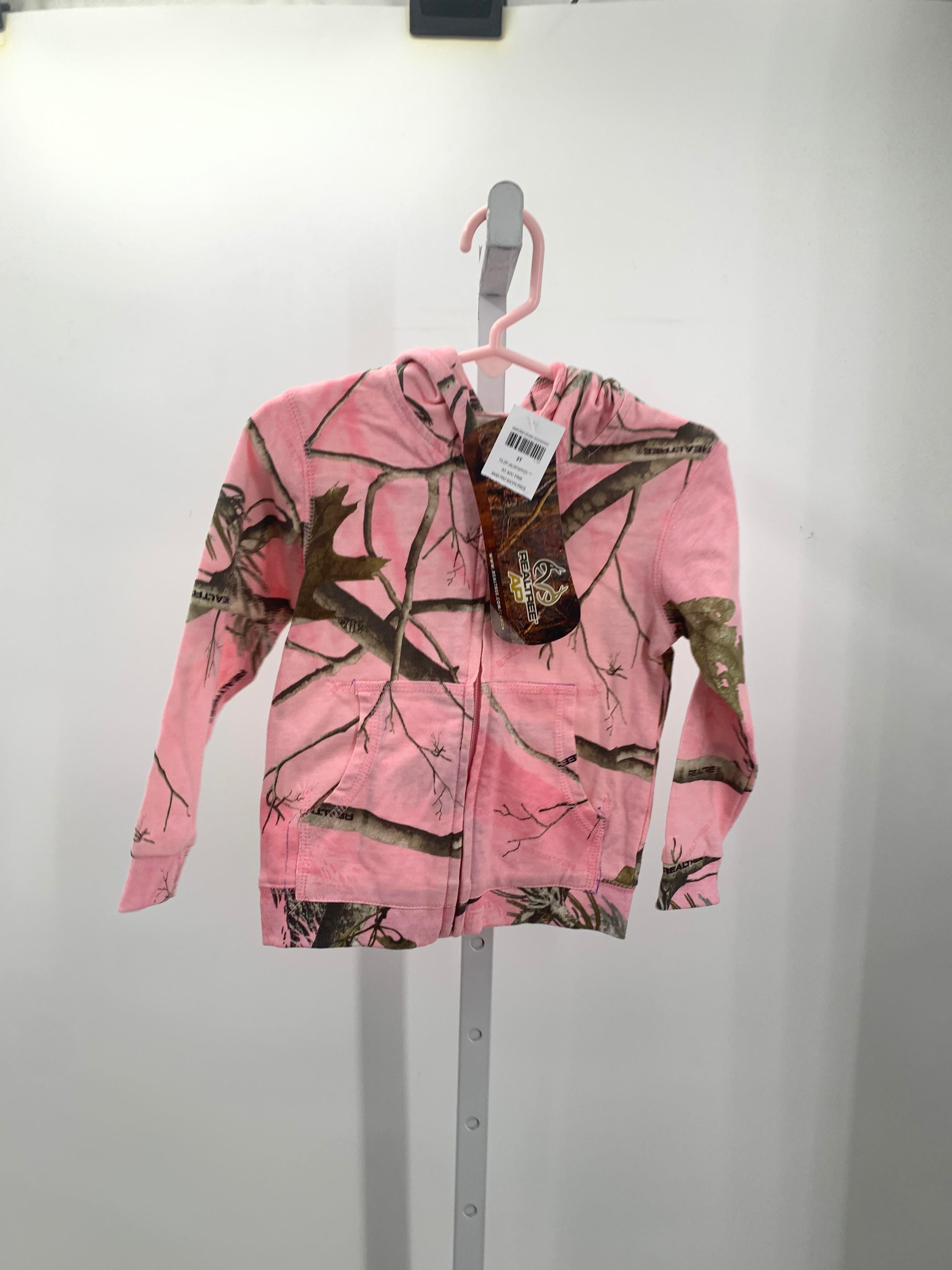 Size 2T Girls Sweat Jacket