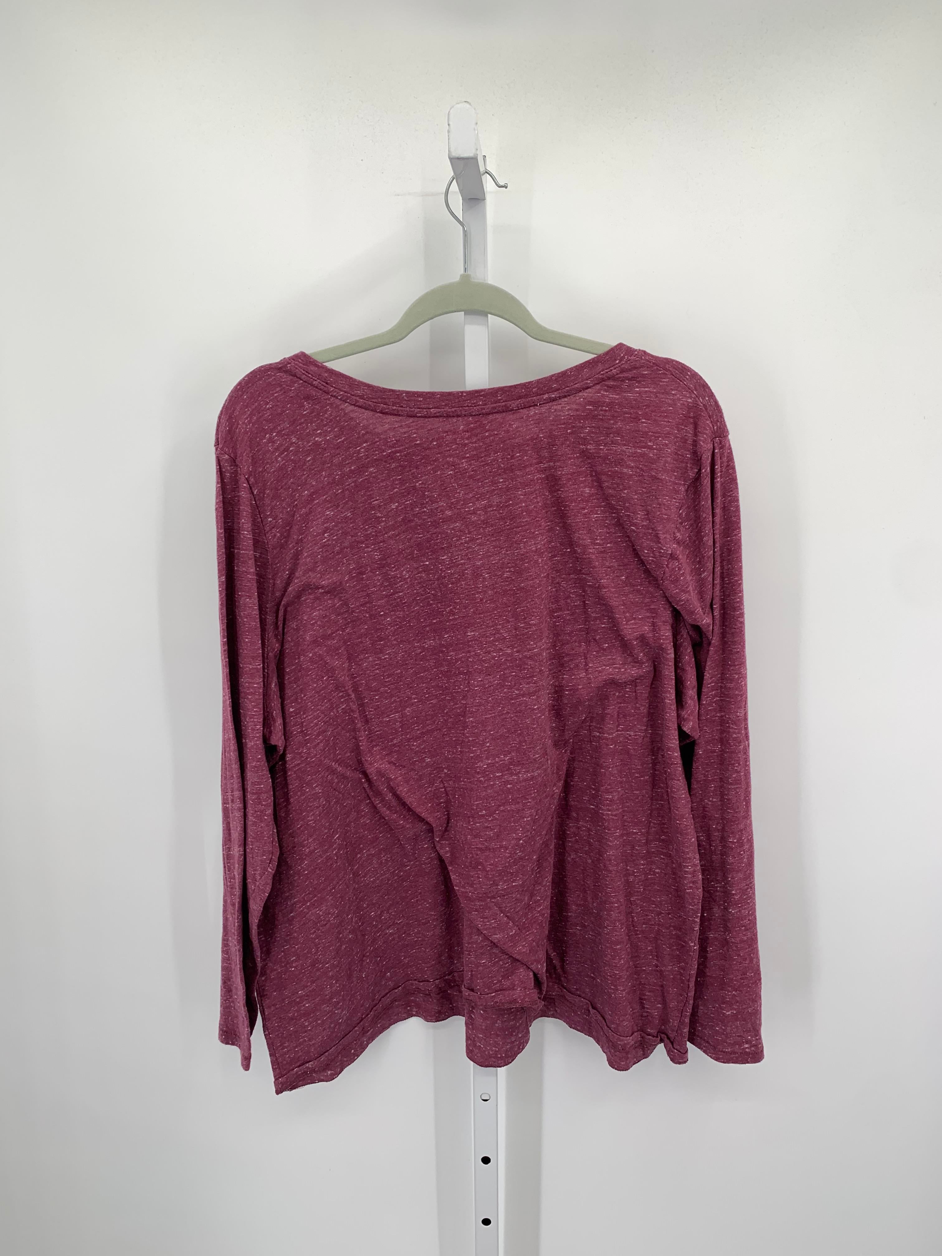 Sonoma Size 2X Womens Long Sleeve Shirt