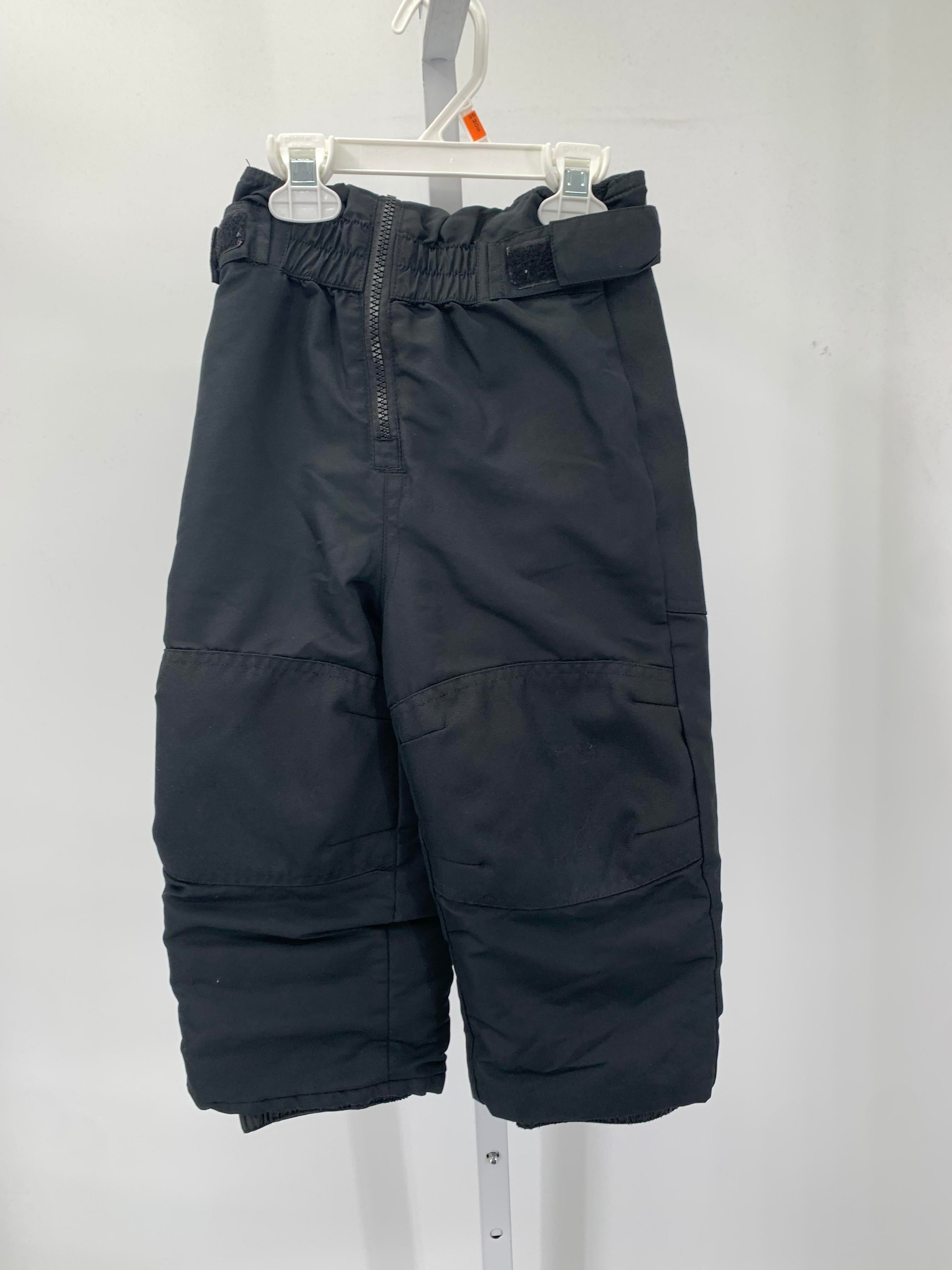 FLEECE LINED BIB SNOW PANTS