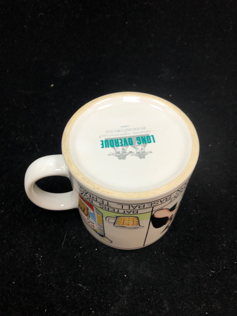 COMMON BASEBALL TERMS MUG