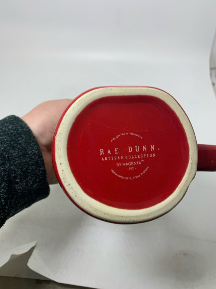 RED REA DUNN HO HO HO MUG.