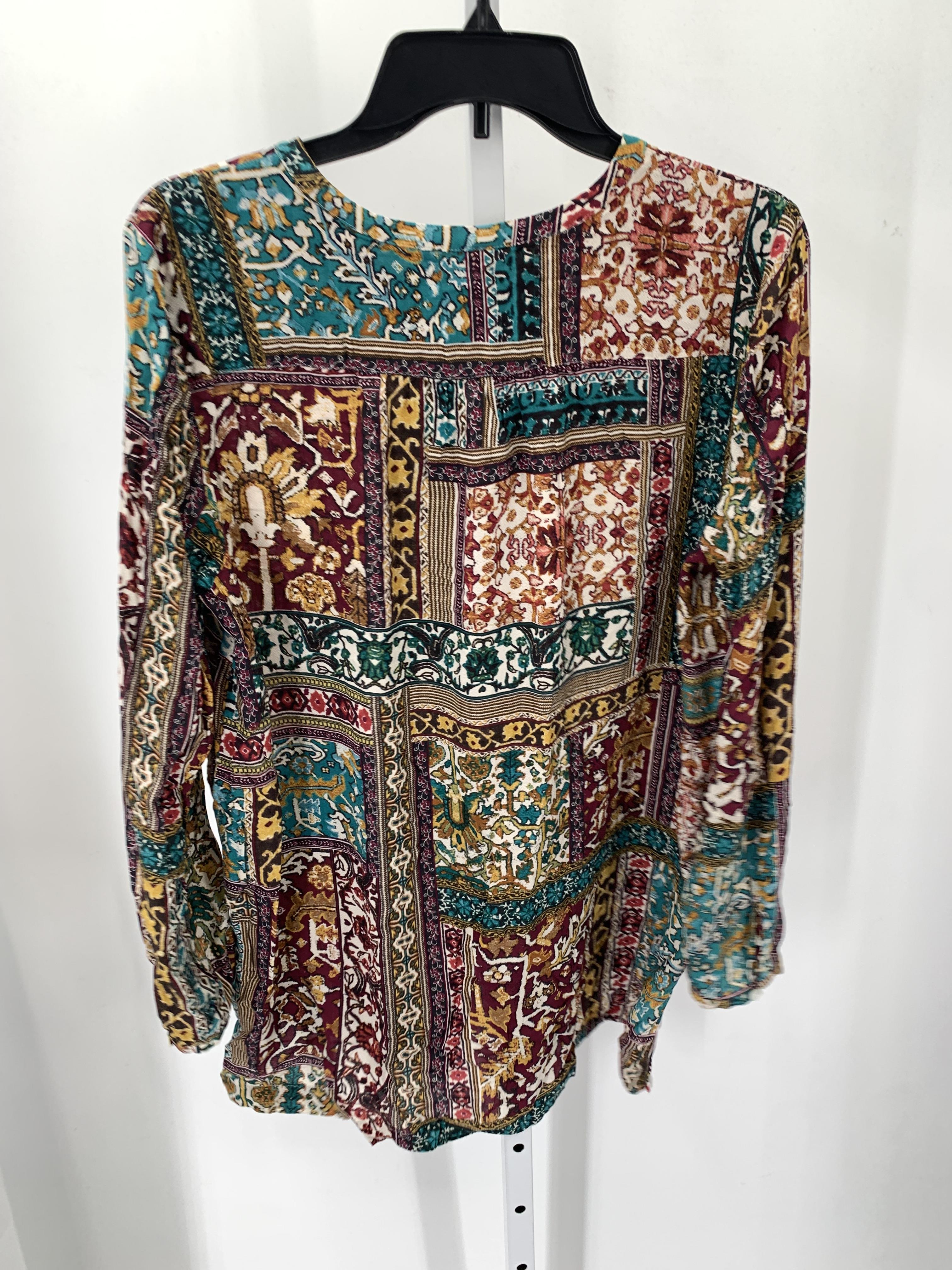 J-Jill Size Medium Misses Long Sleeve Shirt