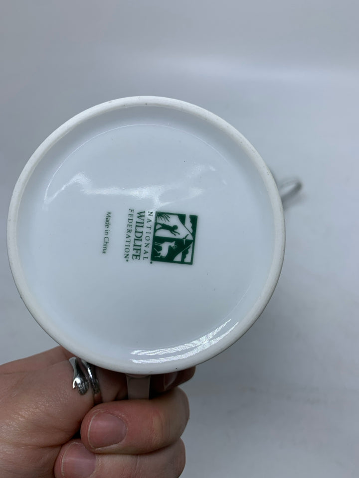 2 ASSORTED NEW ENGLAND BIRDS WILDLIFE FEDERATION MUGS.
