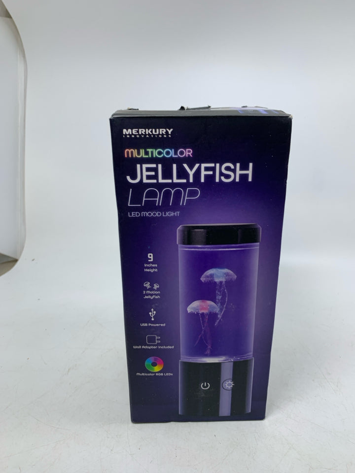 NIB JELLYFISH LAMP.