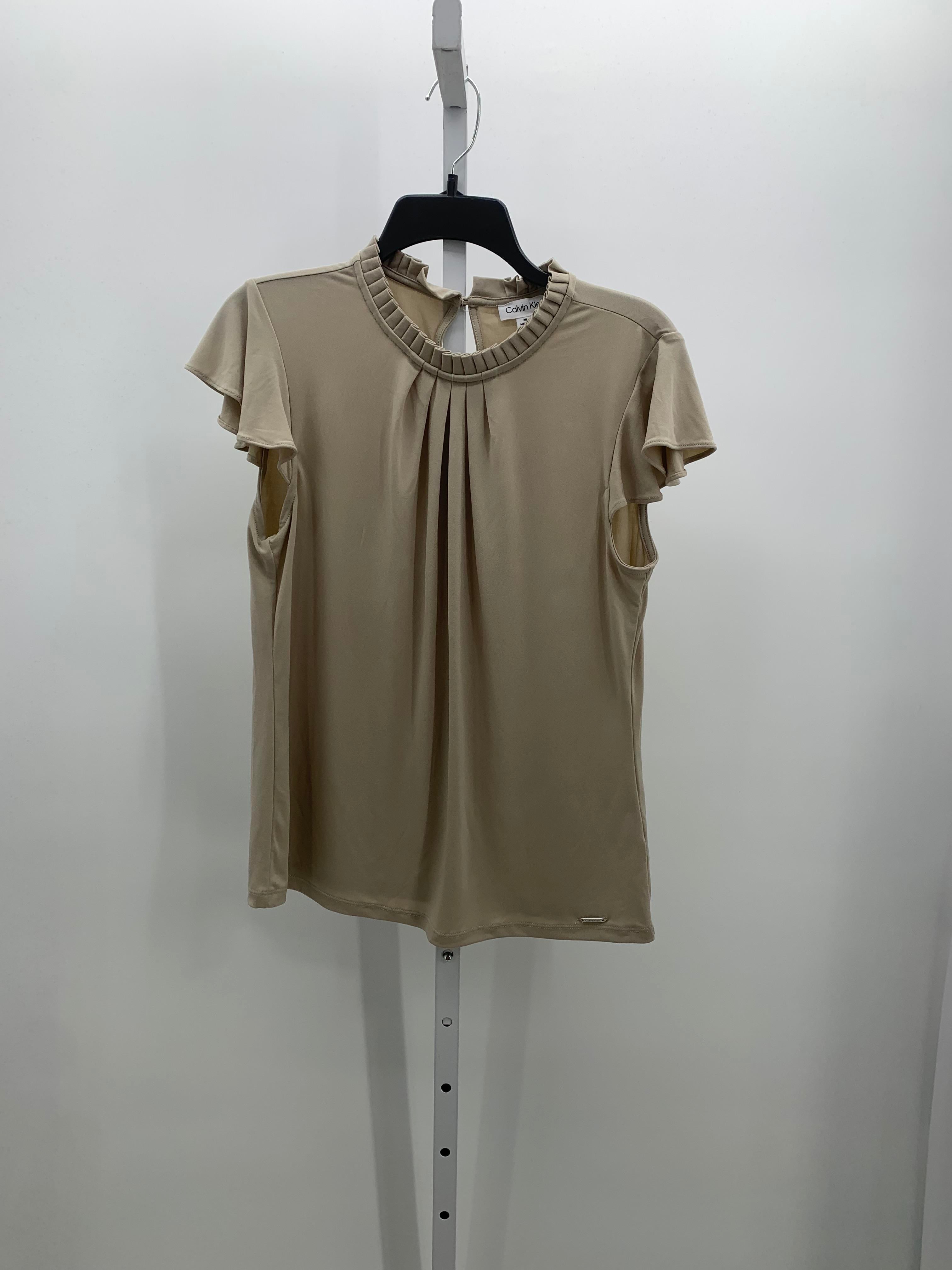 Calvin Klein Size Medium Misses Short Sleeve Shirt