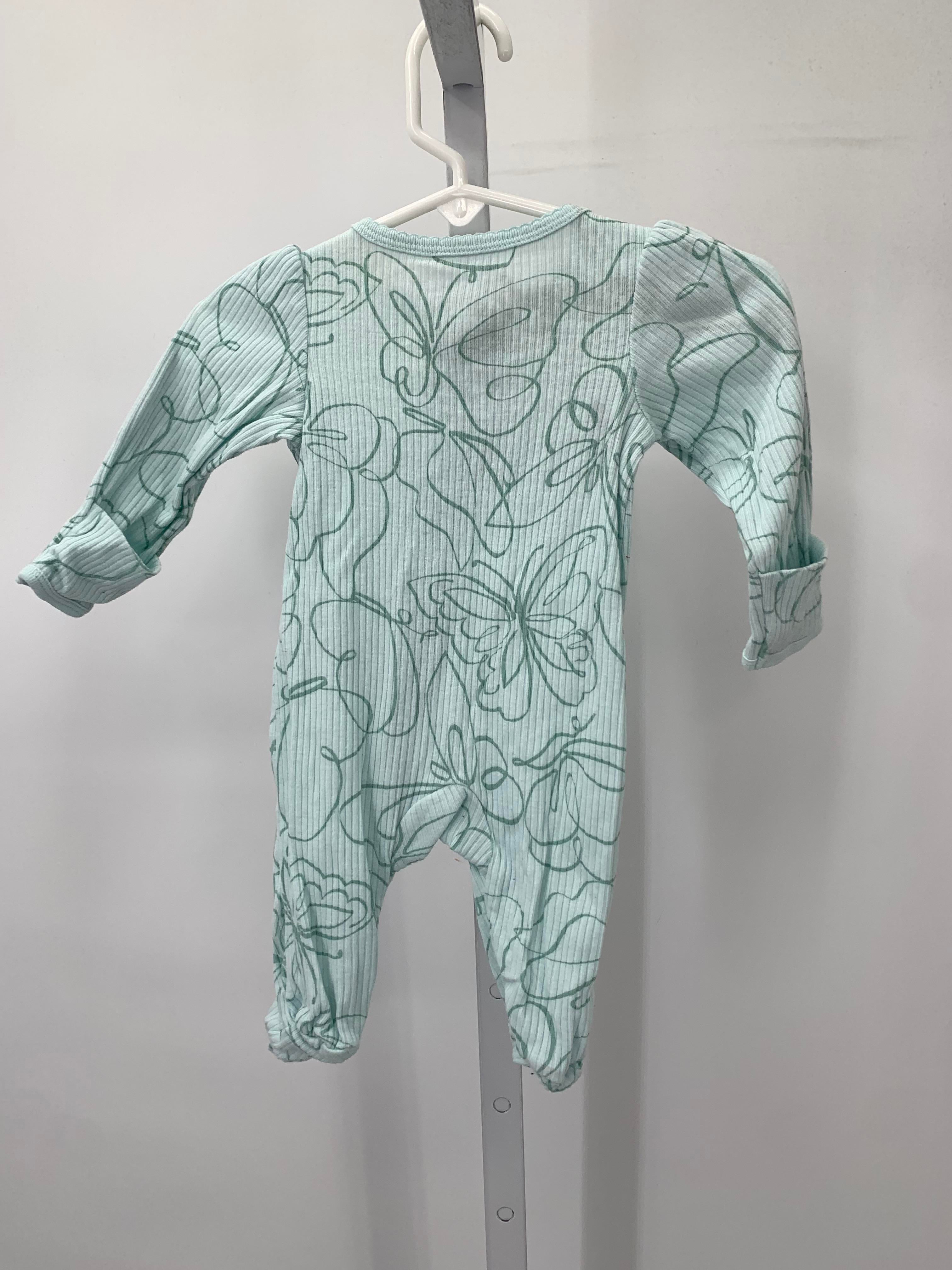Carters Size Newborn Girls Long Slv. Romper