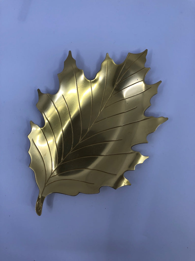 GOLD LEAF DISH.