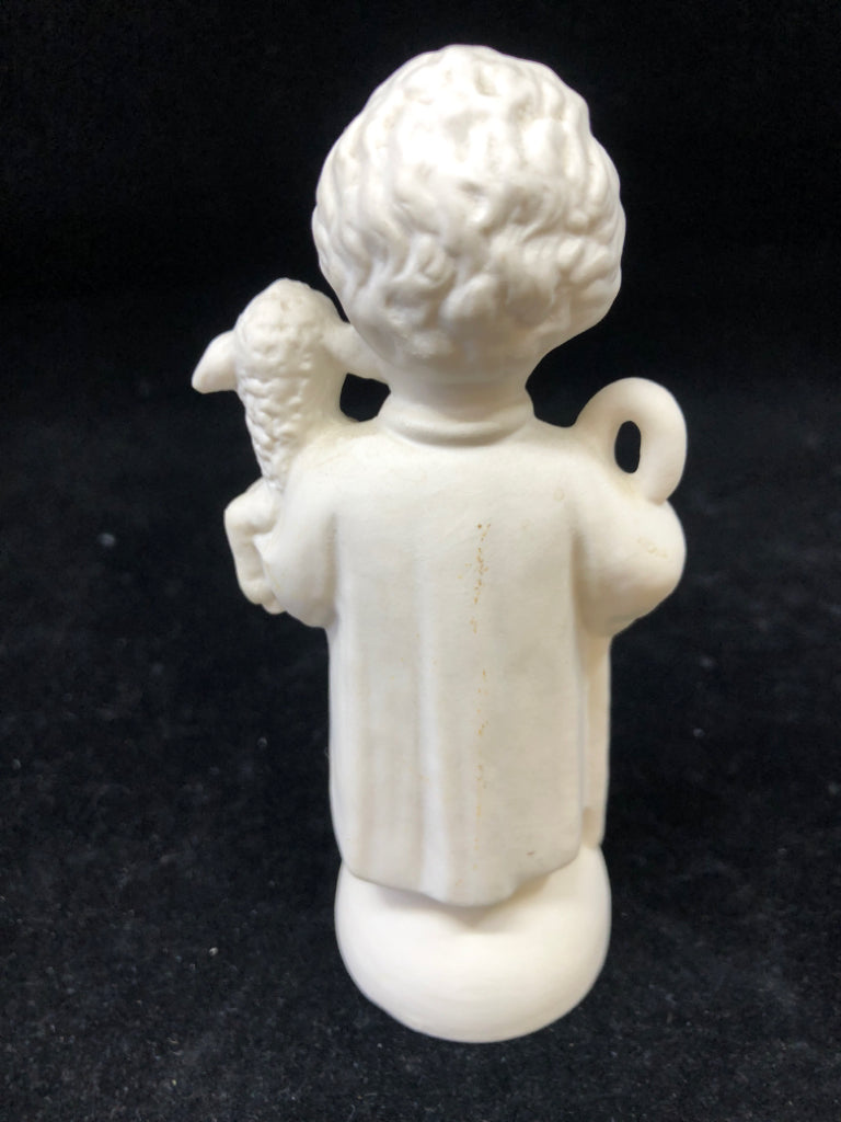 VTG BABY SHEPARD W/LAMB ON STAR GLOBE GOEBEL.