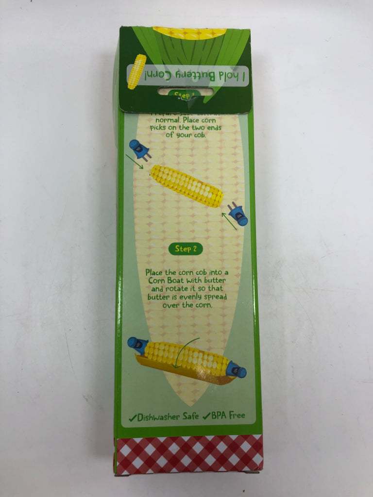 NIP PLASTIC CORN BOATS.