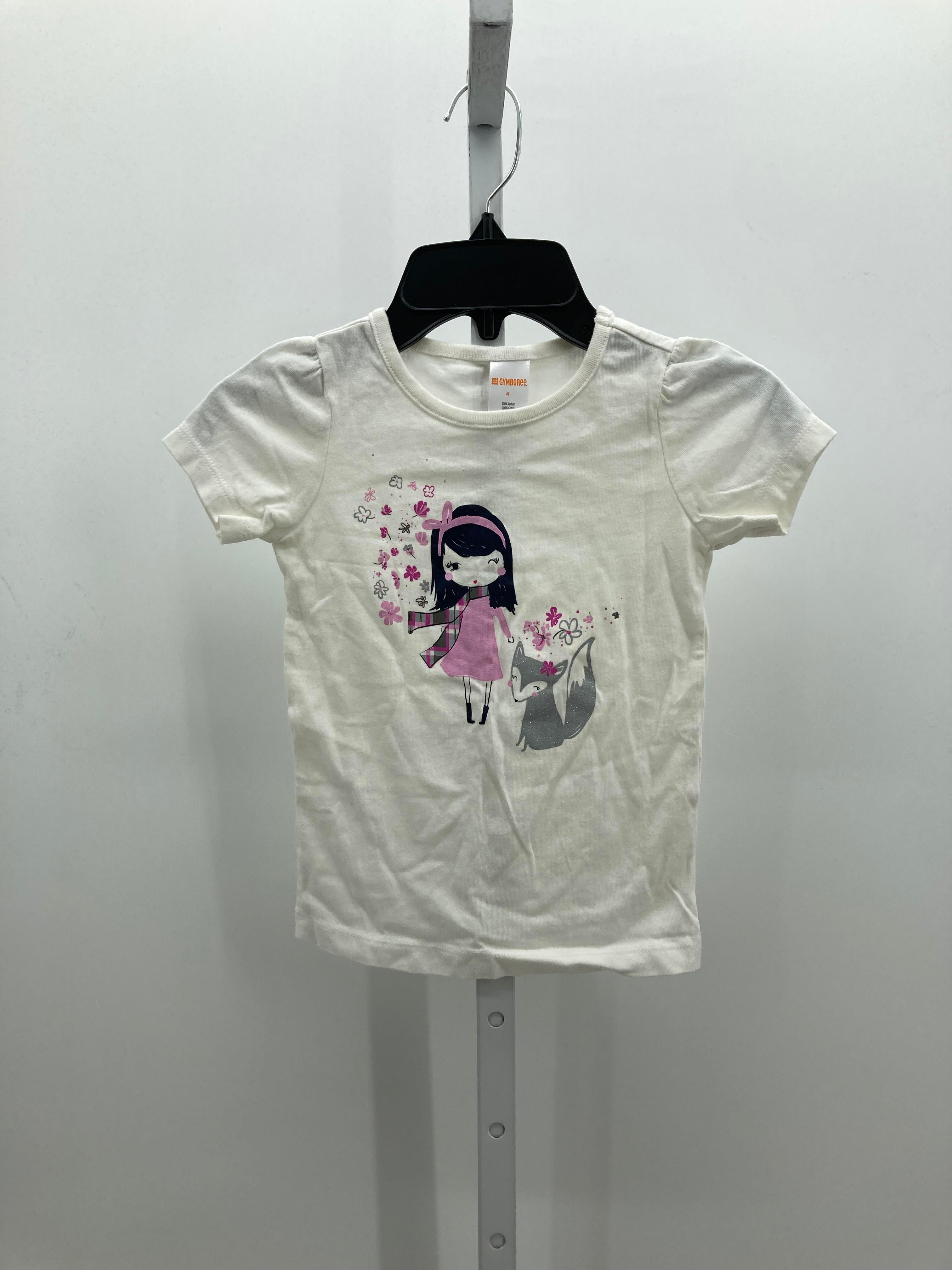 Gymboree Size 4 Girls Short Sleeve Shirt