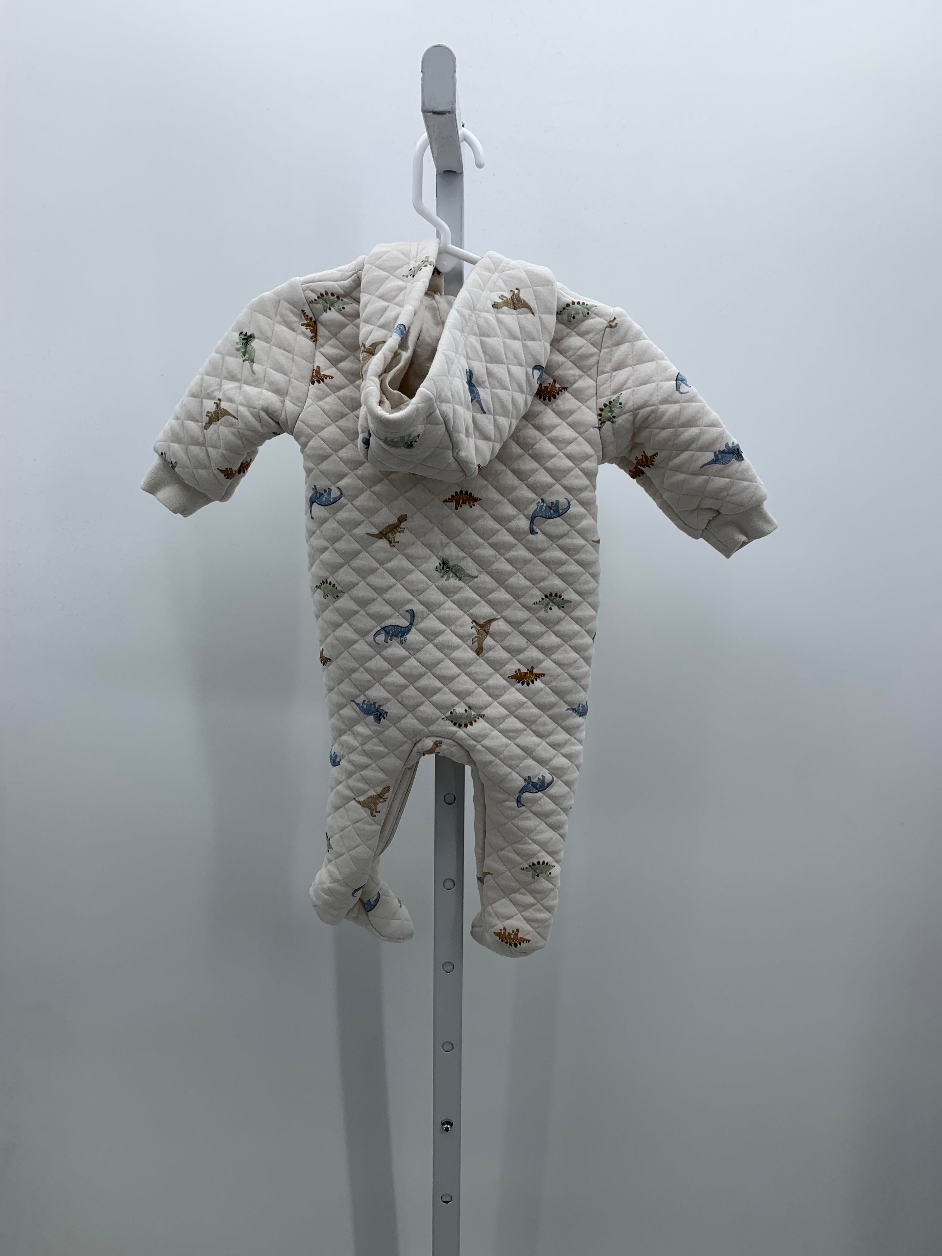 HOODED QUILTED DINOS