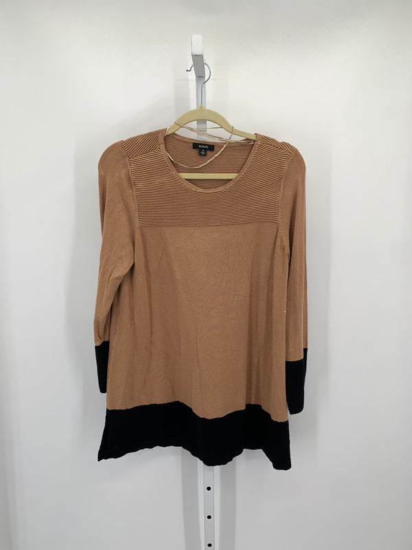 Alfani Size Medium Misses Long Slv Sweater